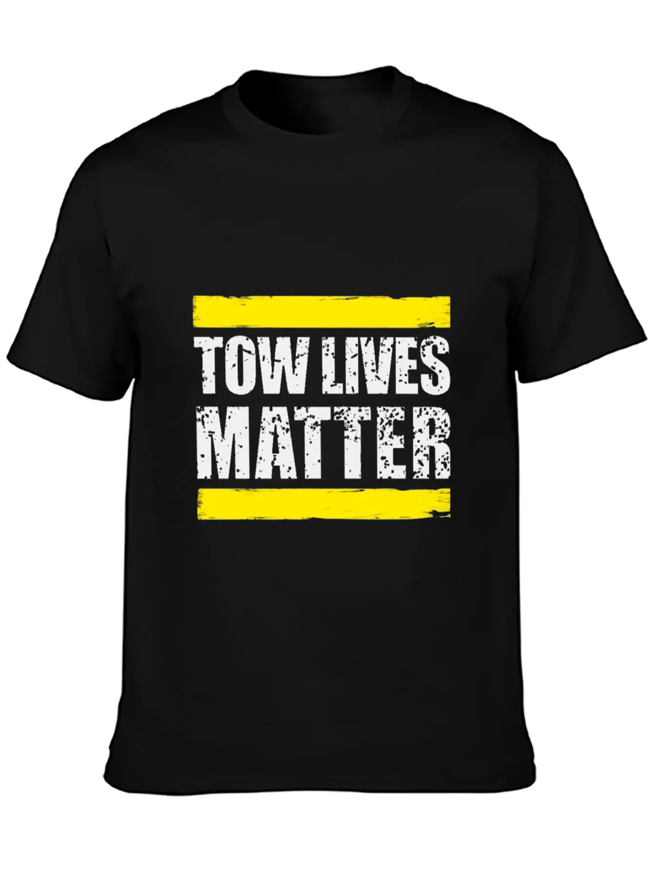 Tow Lives Matter Tow Truck Driver Basic Graphic T-Shirt ¨C Daily Comfort In Soft Cotton