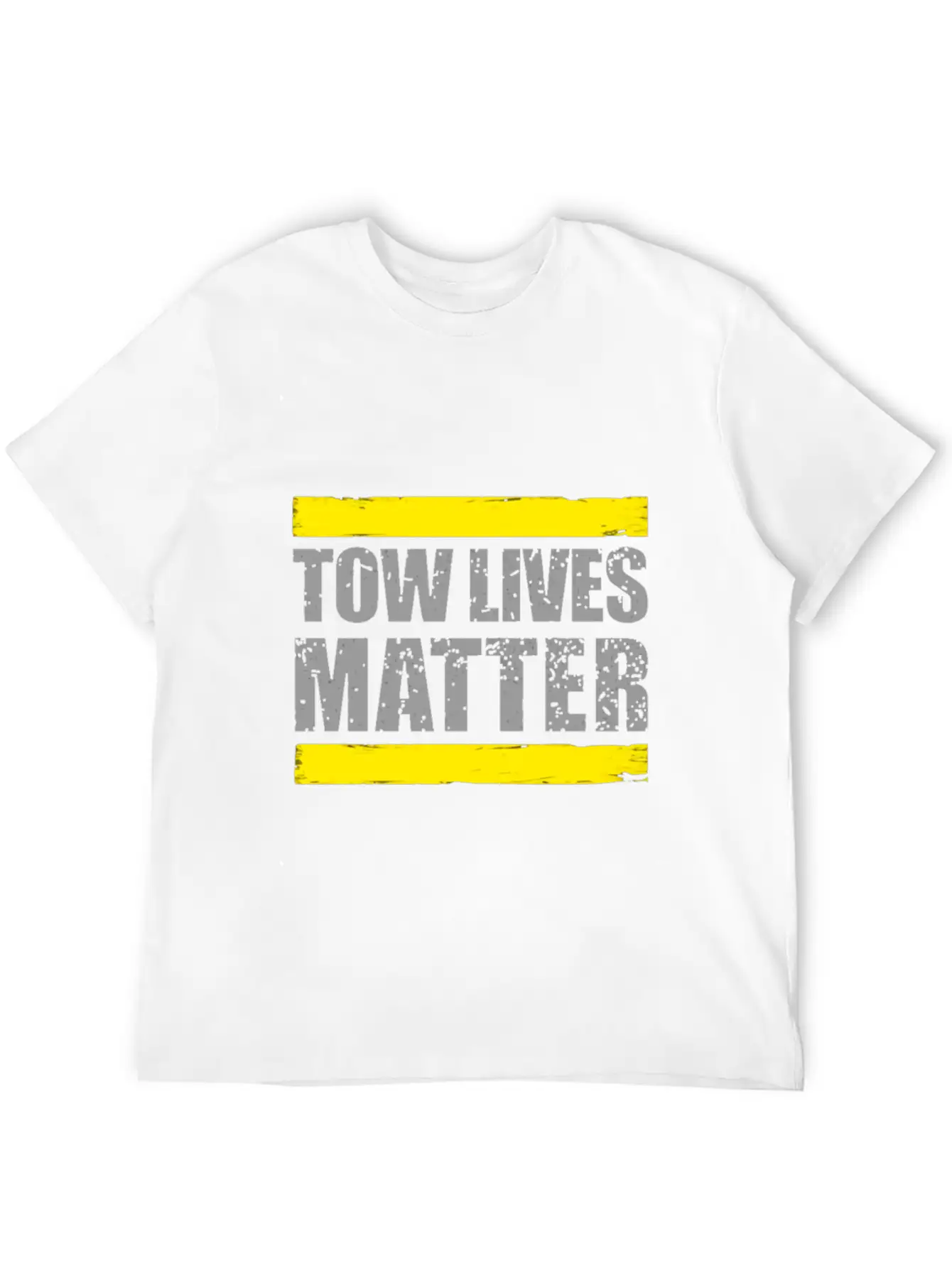 Tow Lives Matter Tow Truck Driver Basic Graphic T-Shirt ¨C Daily Comfort In Soft Cotton