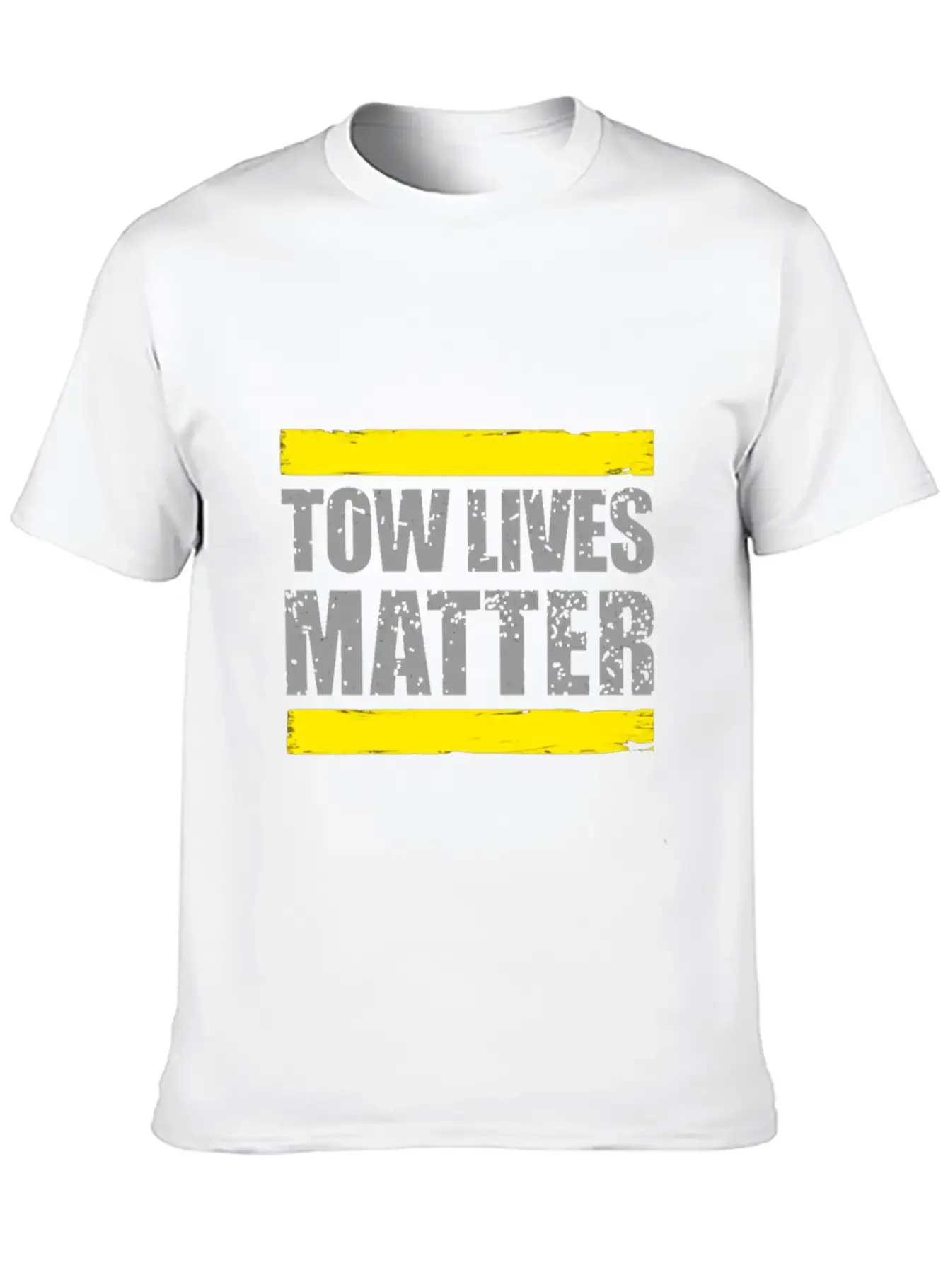 Tow Lives Matter Tow Truck Driver Basic Graphic T-Shirt ¨C Daily Comfort In Soft Cotton