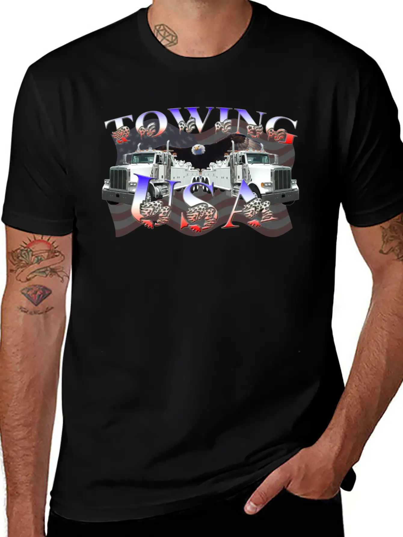 Towing USA Soft Cotton Short Sleeve Tee ¨C Unisex Wardrobe Staple