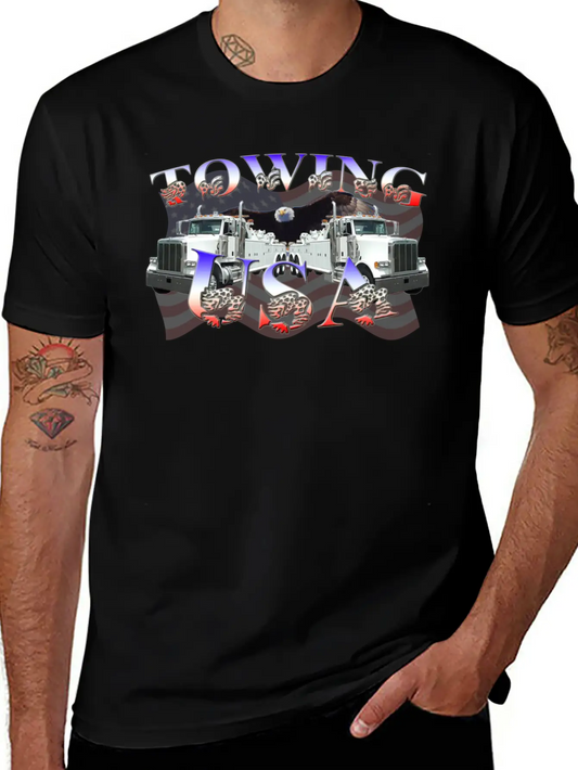Towing USA Soft Cotton Short Sleeve Tee ¨C Unisex Wardrobe Staple
