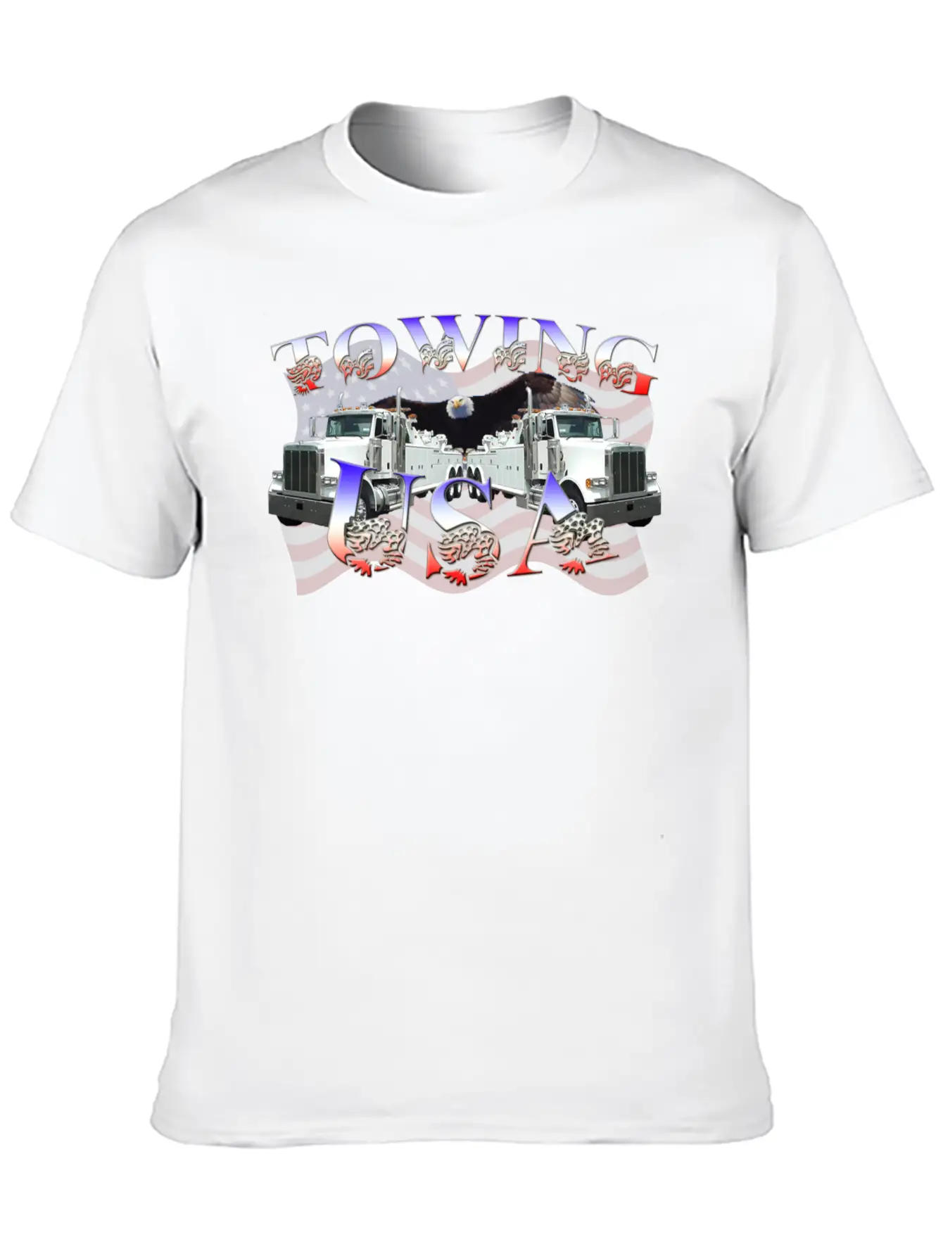 Towing USA Soft Cotton Short Sleeve Tee ¨C Unisex Wardrobe Staple