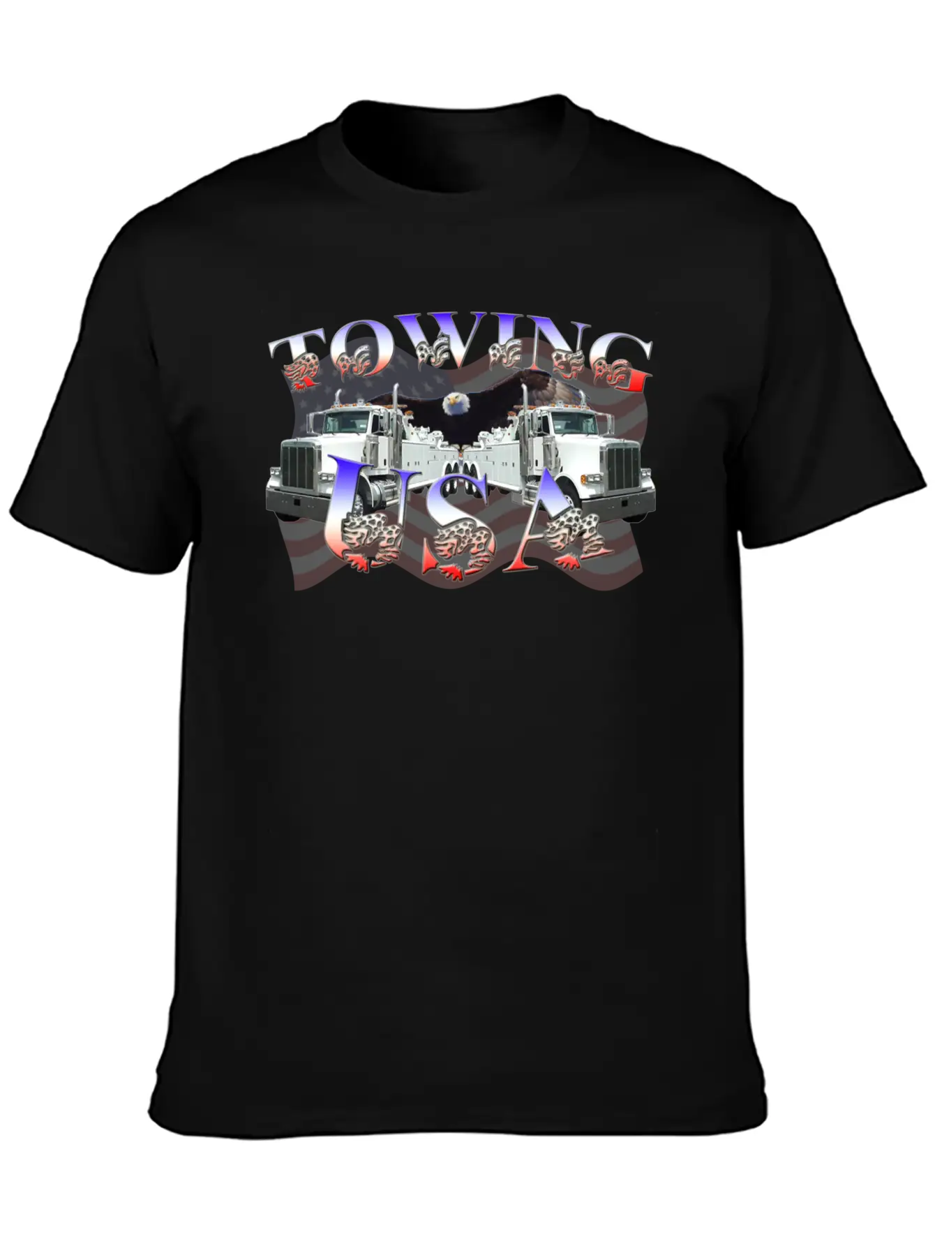 Towing USA Soft Cotton Short Sleeve Tee ¨C Unisex Wardrobe Staple