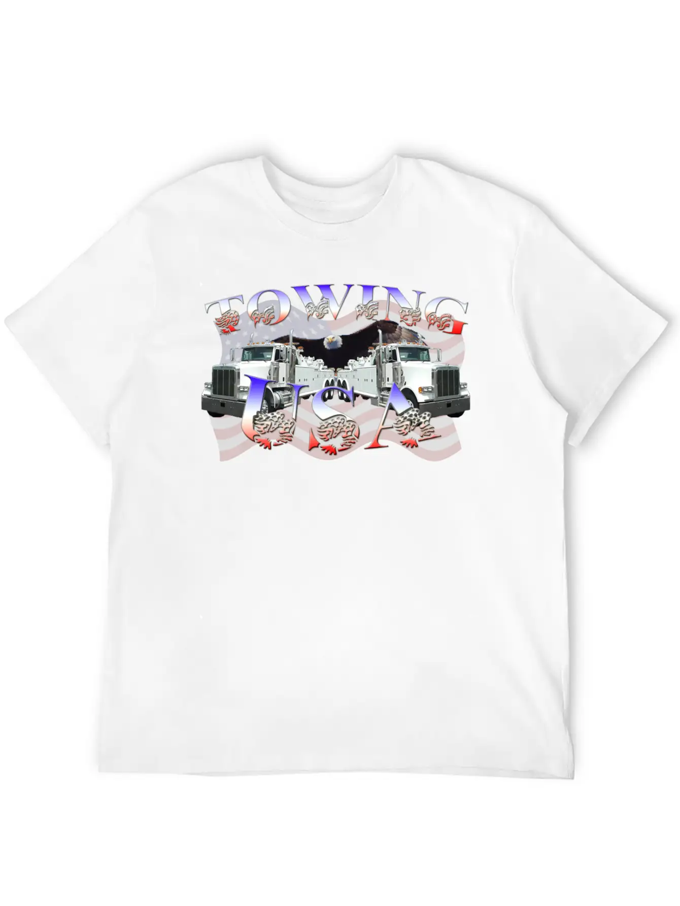 Towing USA Soft Cotton Short Sleeve Tee ¨C Unisex Wardrobe Staple