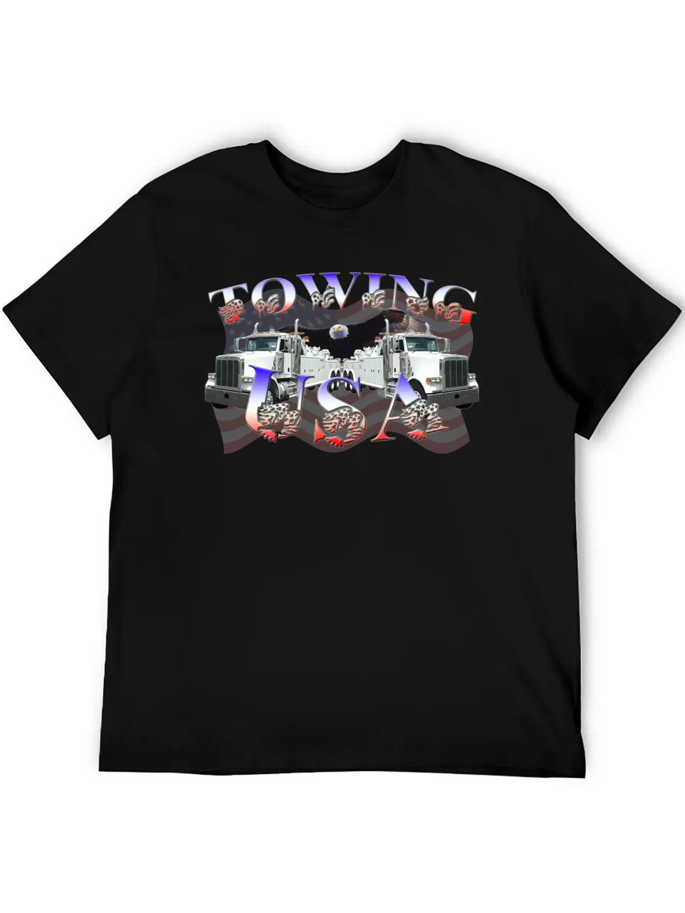 Towing USA Soft Cotton Short Sleeve Tee ¨C Unisex Wardrobe Staple