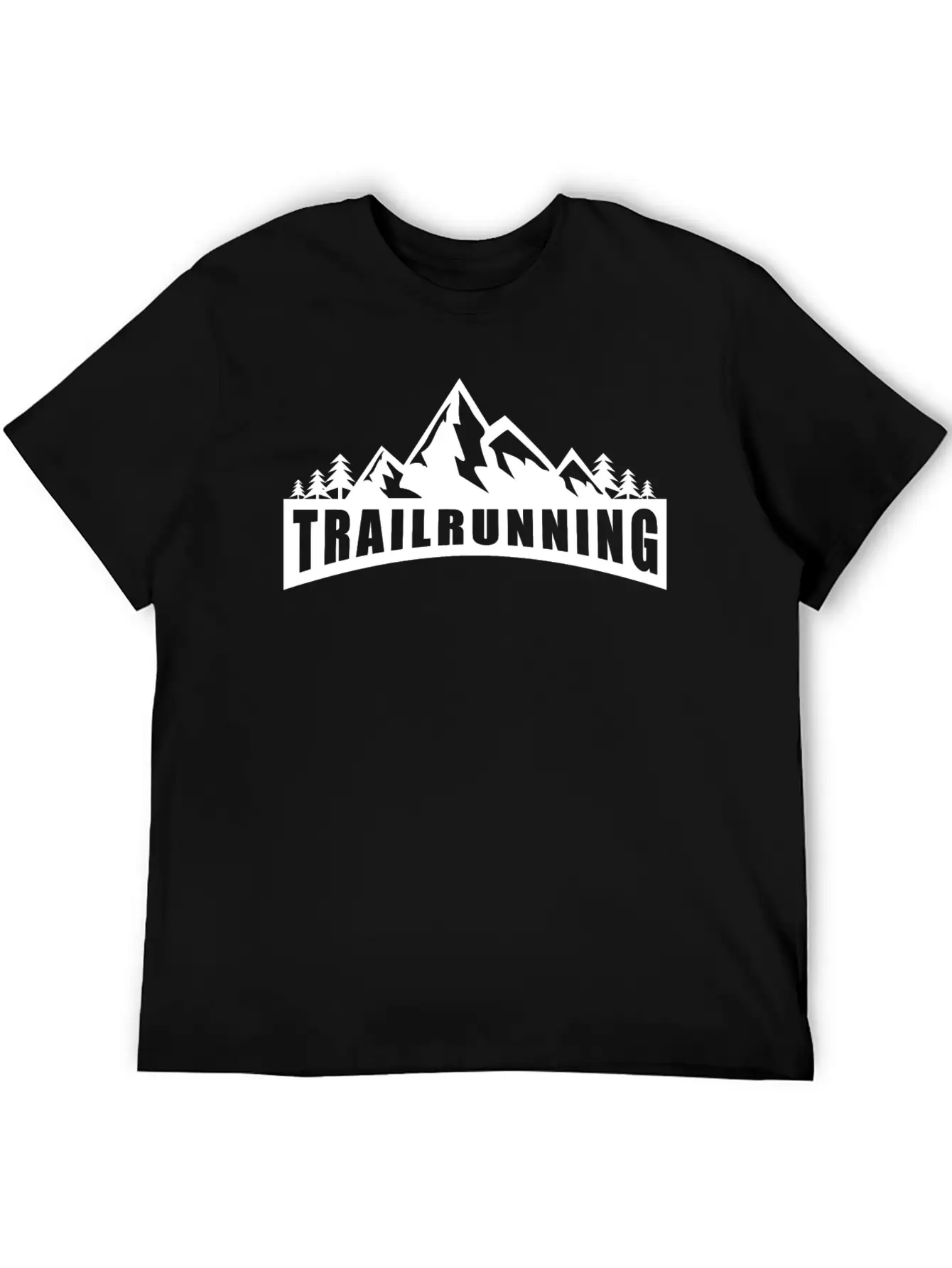 Trail Run Ultra Trail Running Berg Trekking Basic Graphic T-Shirt ¨C Daily Comfort In Soft Cotton