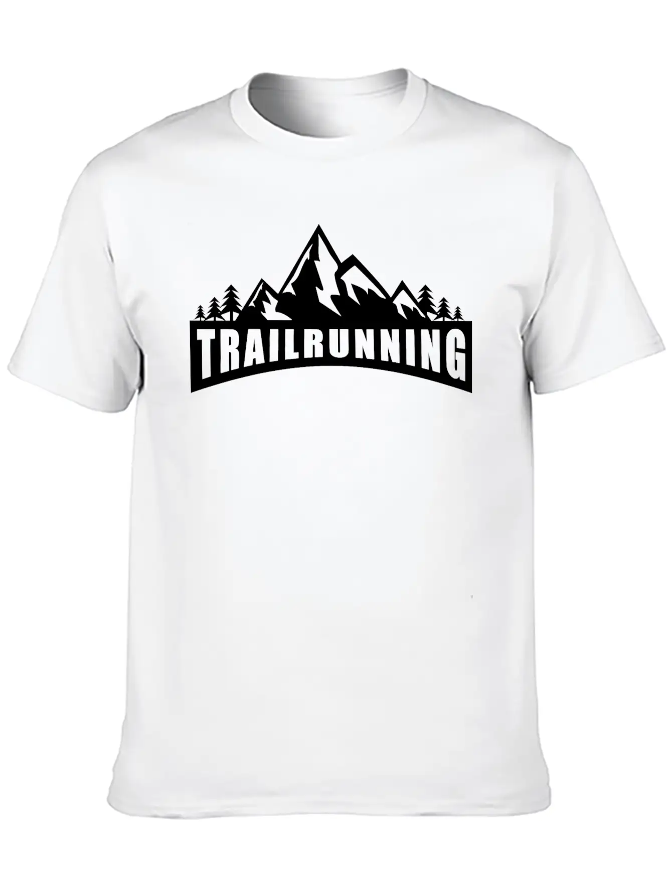 Trail Run Ultra Trail Running Berg Trekking Basic Graphic T-Shirt ¨C Daily Comfort In Soft Cotton