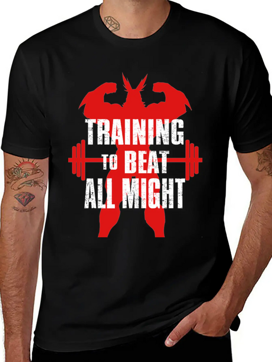 Training To Beat All Might Soft Cotton Short Sleeve Tee ¨C Unisex Wardrobe Staple