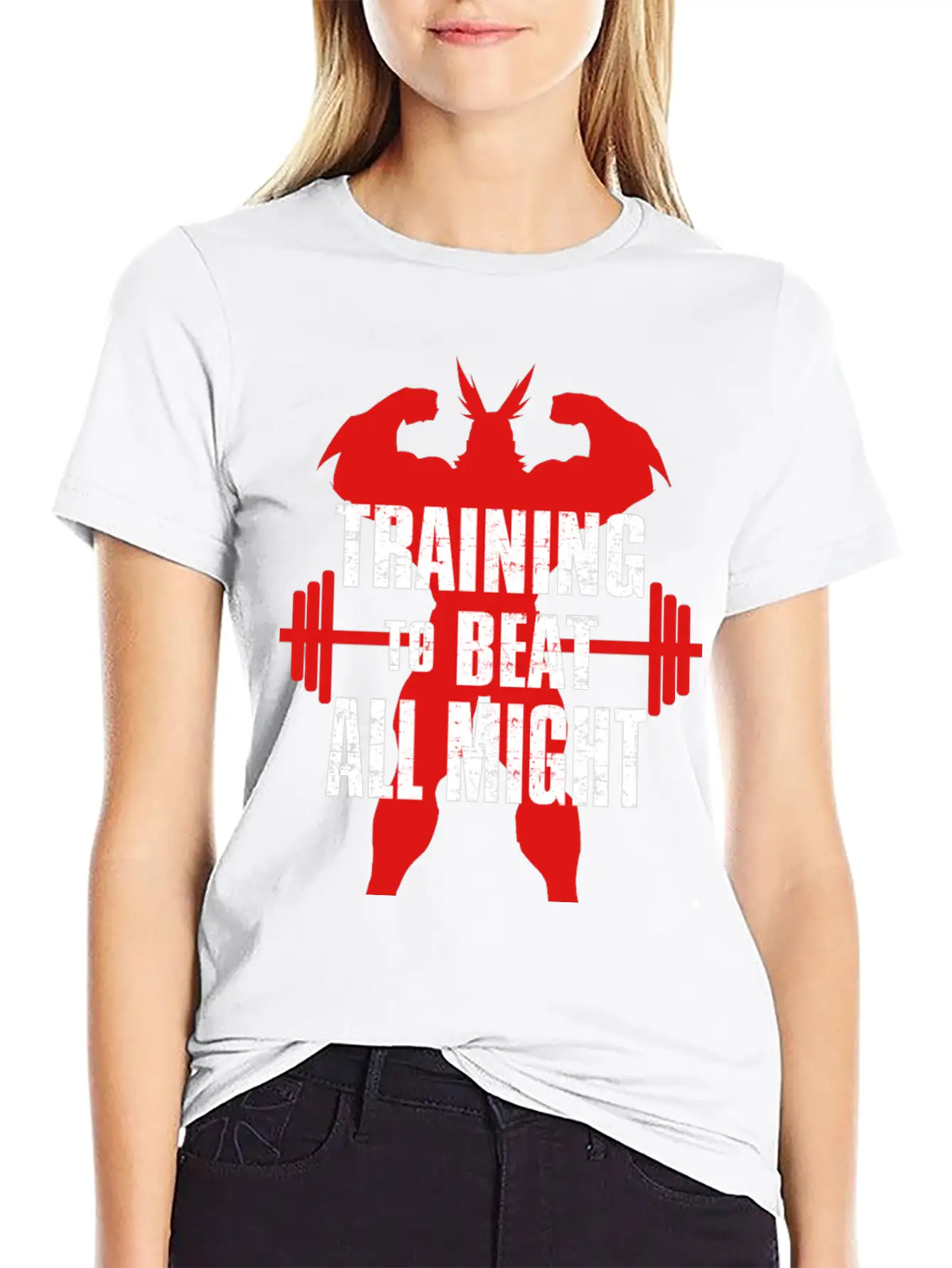 Training To Beat All Might Soft Cotton Short Sleeve Tee ¨C Unisex Wardrobe Staple