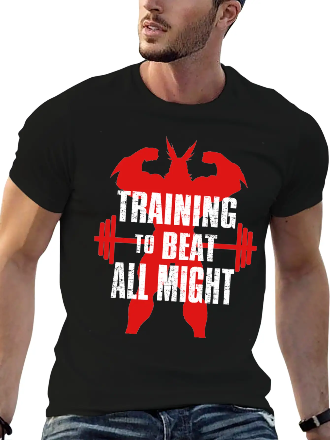 Training To Beat All Might Soft Cotton Short Sleeve Tee ¨C Unisex Wardrobe Staple