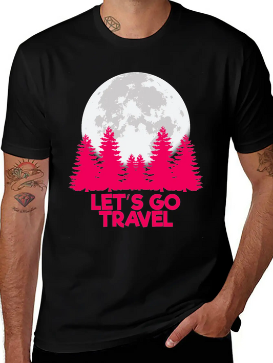 Travel Adventure Vacation Therapy Basic Graphic T-Shirt ¨C Daily Comfort In Soft Cotton