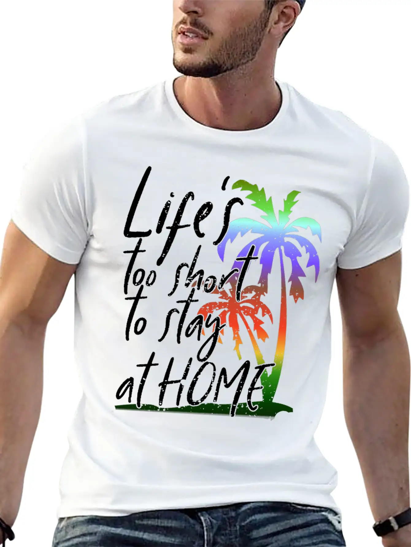 TRAVEL - TRAVEL THE GLOBE - WORLD TRAVELER GIFT Basic Graphic T-Shirt ¨C Daily Comfort In Soft Cotton