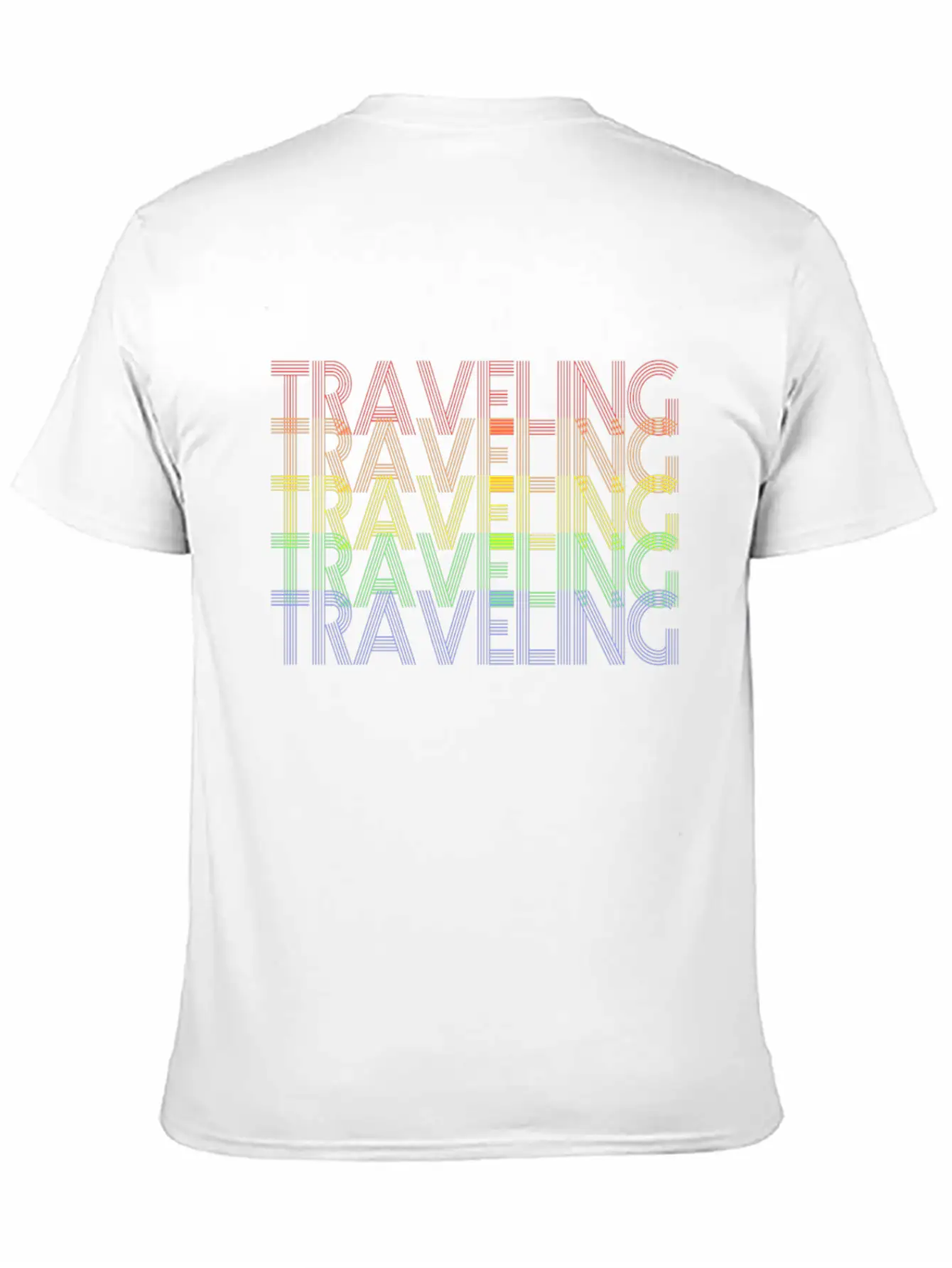 Traveling Basic Graphic T-Shirt ¨C Daily Comfort In Soft Cotton