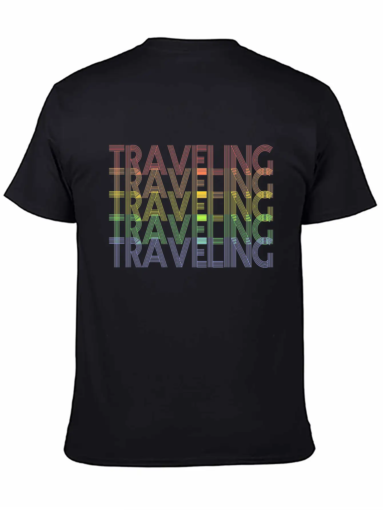 Traveling Basic Graphic T-Shirt ¨C Daily Comfort In Soft Cotton