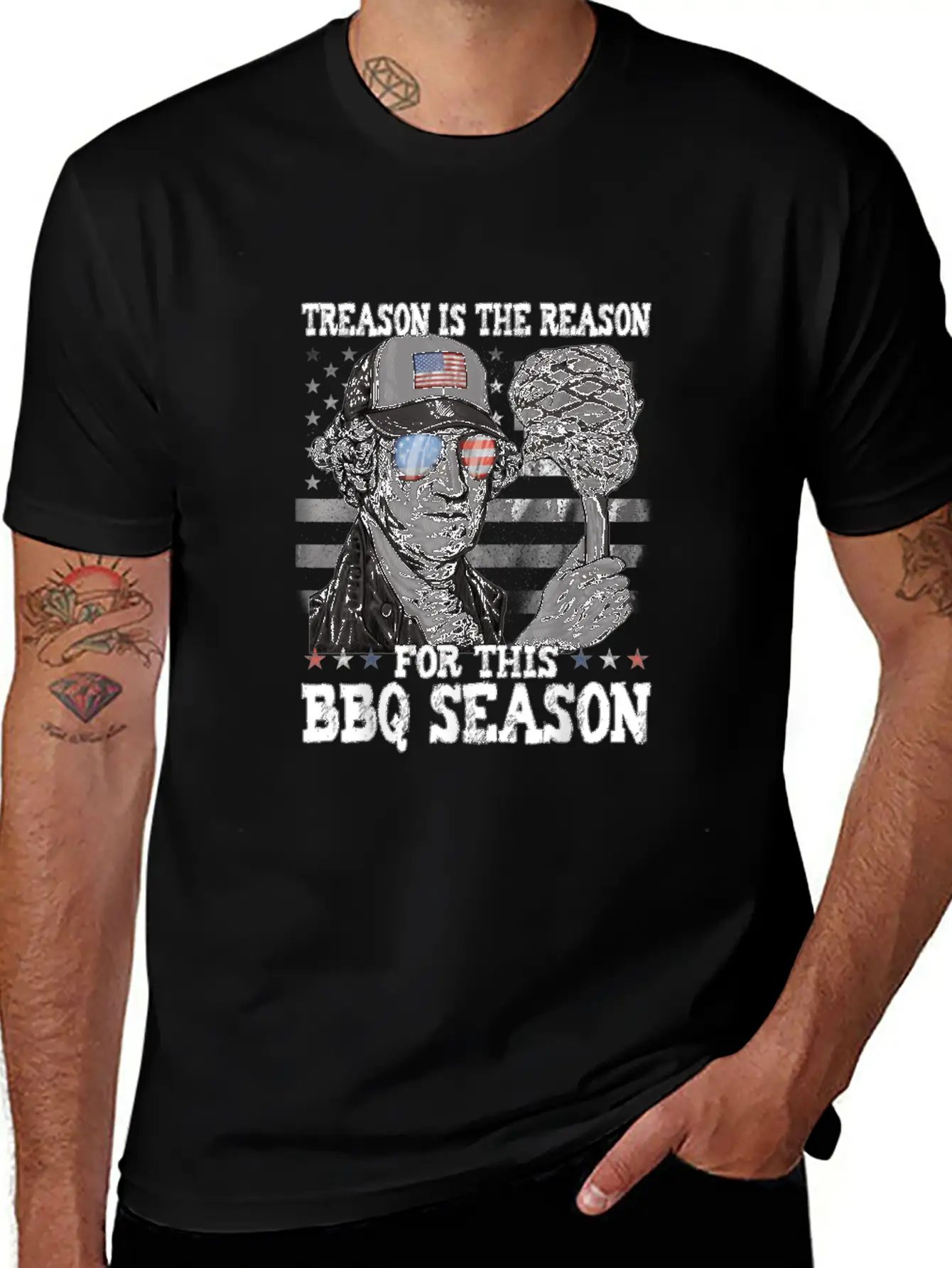 Treason Is The Reason For The Season 4th Of July Unisex Casual T-Shirt ¨C Clean Design For Daily Comfort
