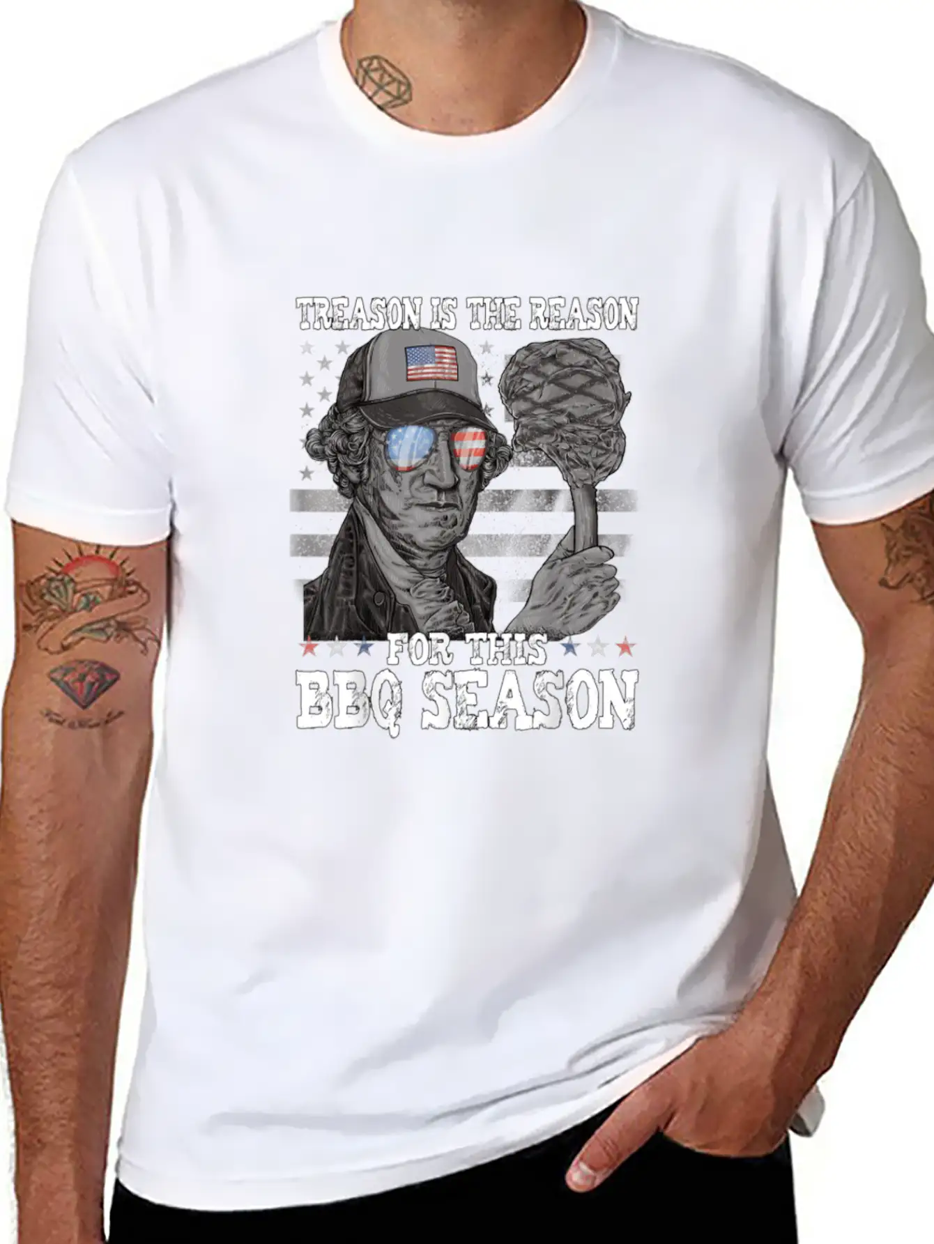 Treason Is The Reason For The Season 4th Of July Unisex Casual T-Shirt ¨C Clean Design For Daily Comfort