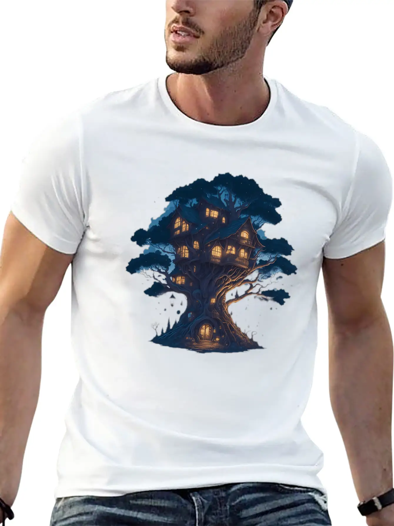 Tree House. Basic Graphic T-Shirt ¨C Daily Comfort In Soft Cotton