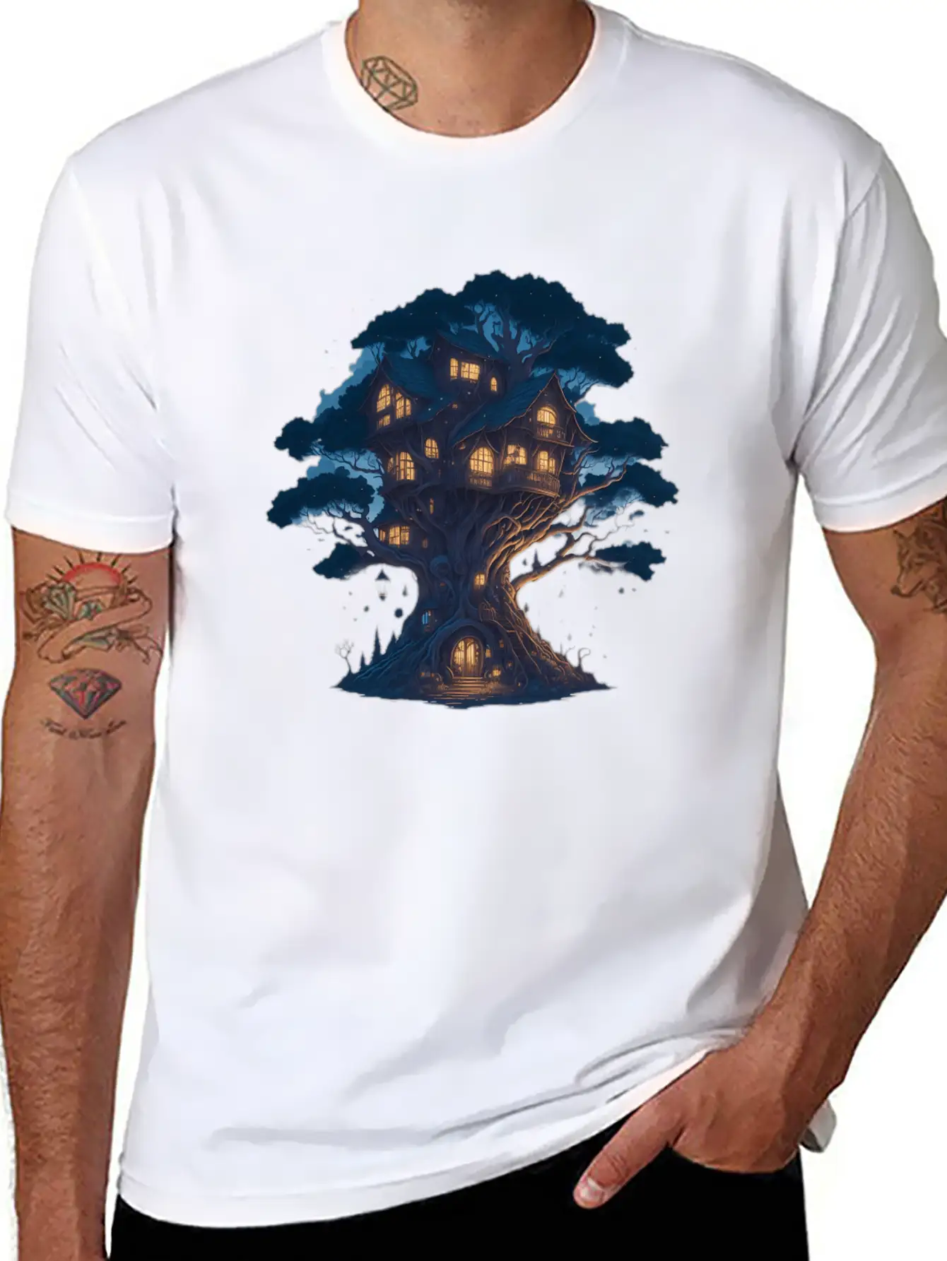 Tree House. Basic Graphic T-Shirt ¨C Daily Comfort In Soft Cotton