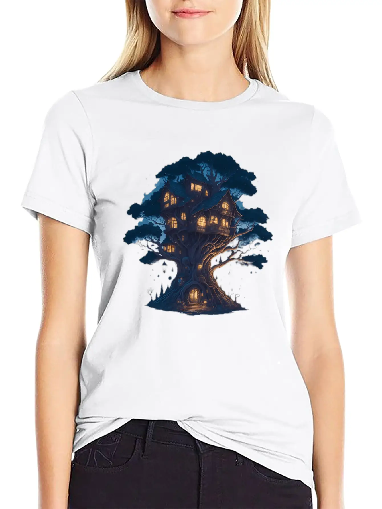Tree House. Basic Graphic T-Shirt ¨C Daily Comfort In Soft Cotton