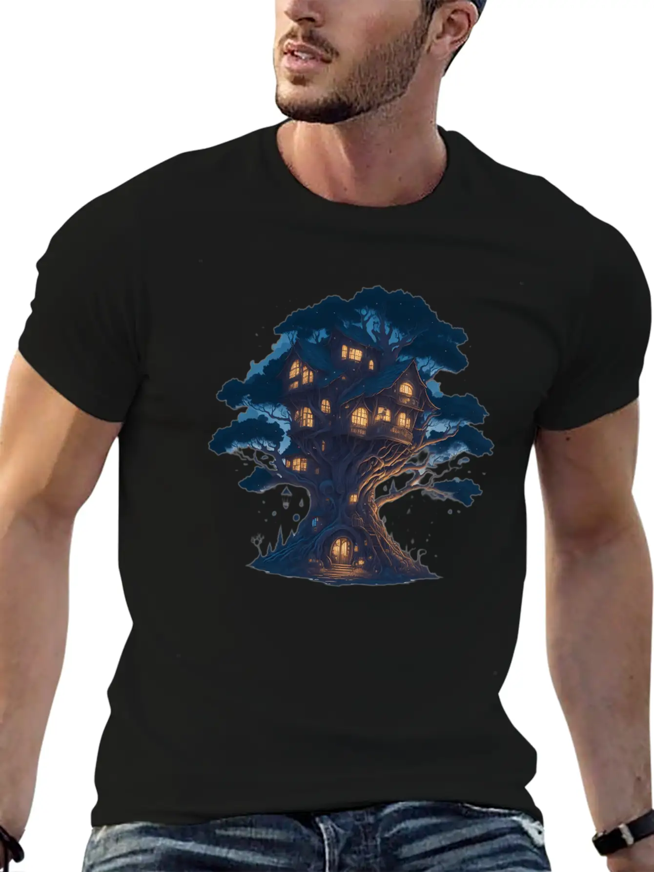 Tree House. Basic Graphic T-Shirt ¨C Daily Comfort In Soft Cotton
