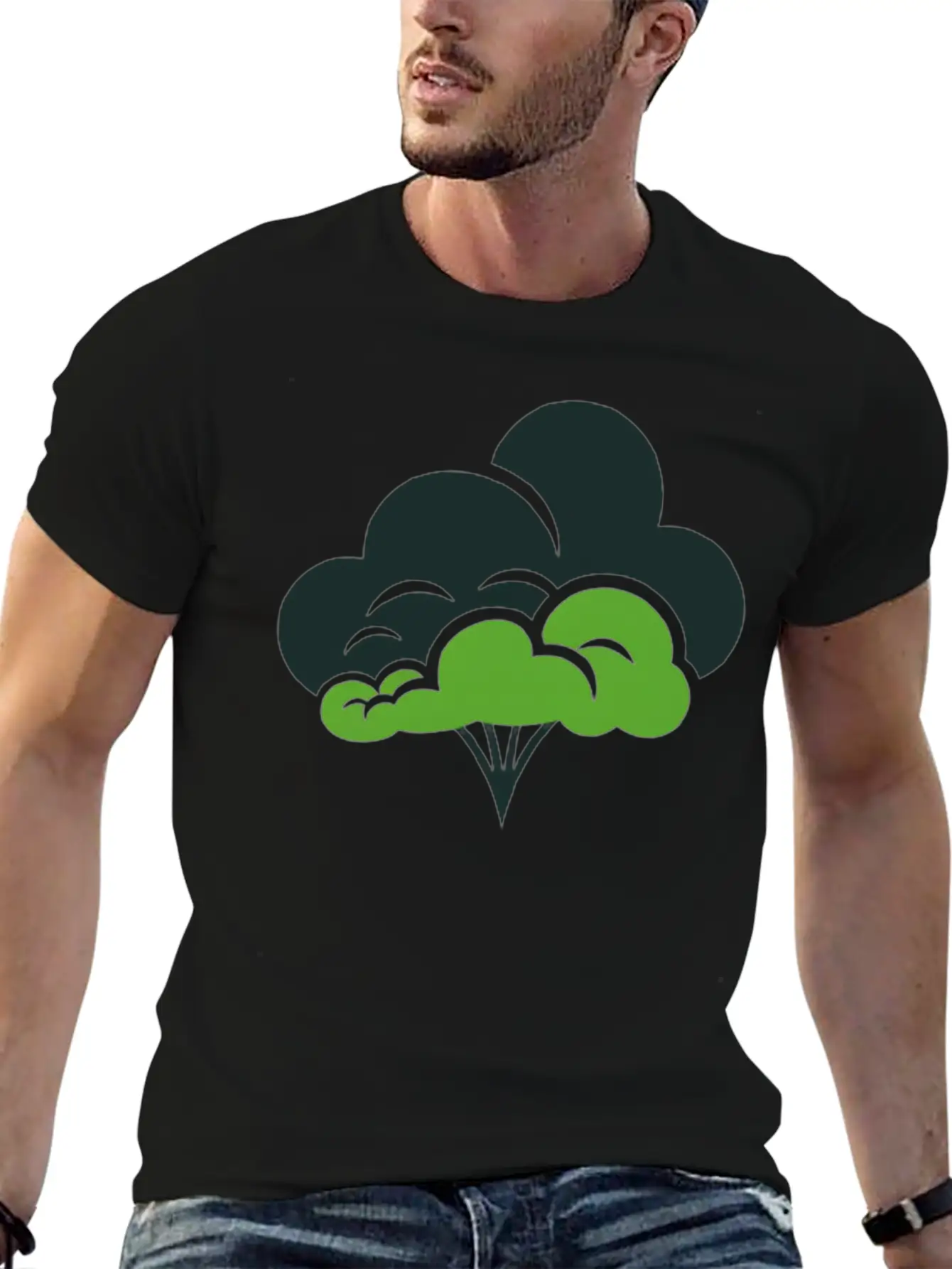 TREE-LIKE CLOUD Essential Cotton Tee For Daily Outfits ¨C Unisex Style