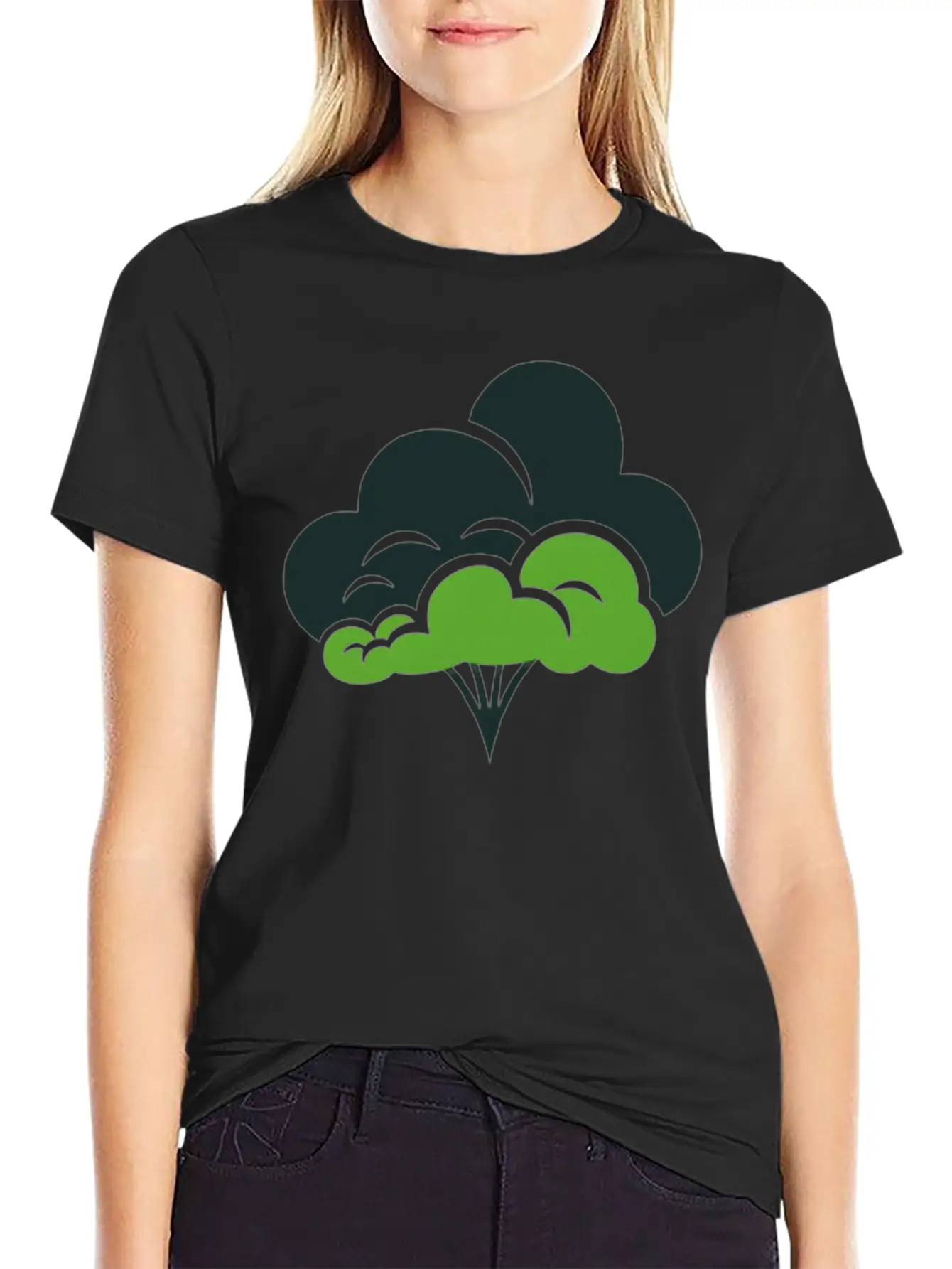 TREE-LIKE CLOUD Essential Cotton Tee For Daily Outfits ¨C Unisex Style