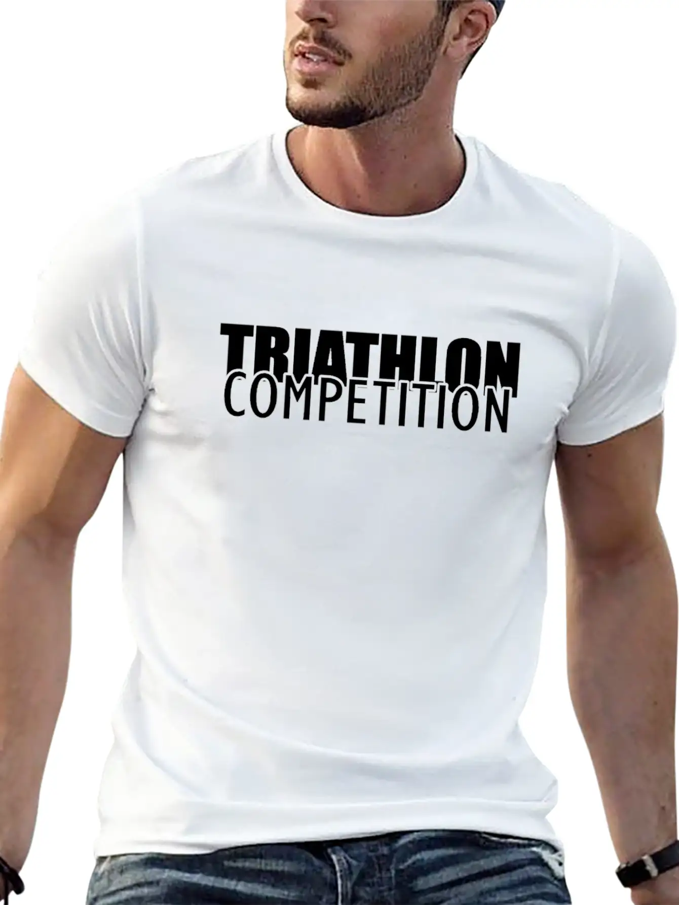 Triathlons Triathlete Athletes Triathlon Sports Soft Cotton Short Sleeve Tee ¨C Unisex Wardrobe Staple