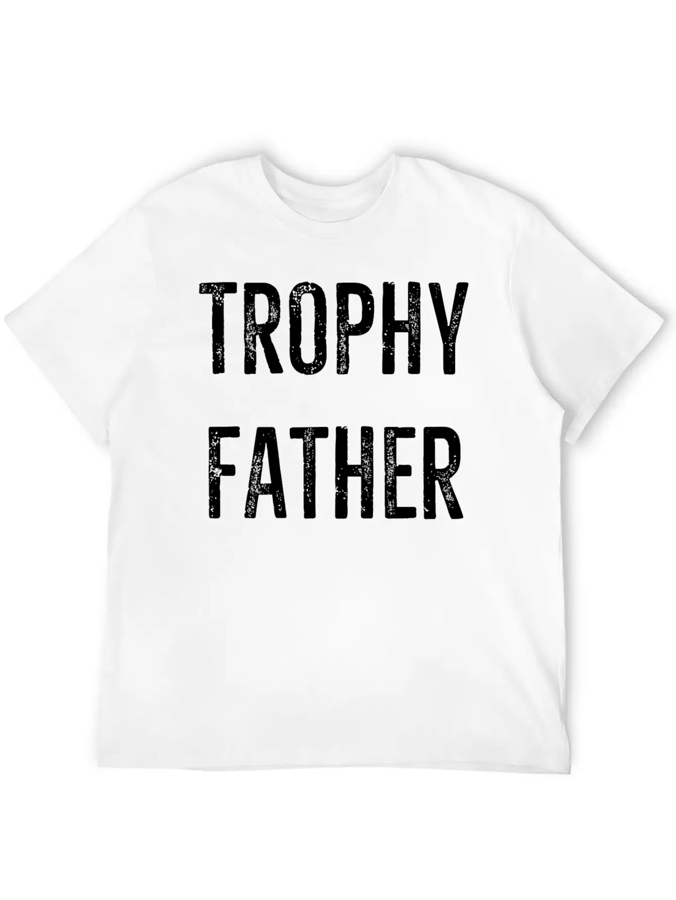 Trophy Father Essential Cotton Tee For Daily Outfits ¨C Unisex Style