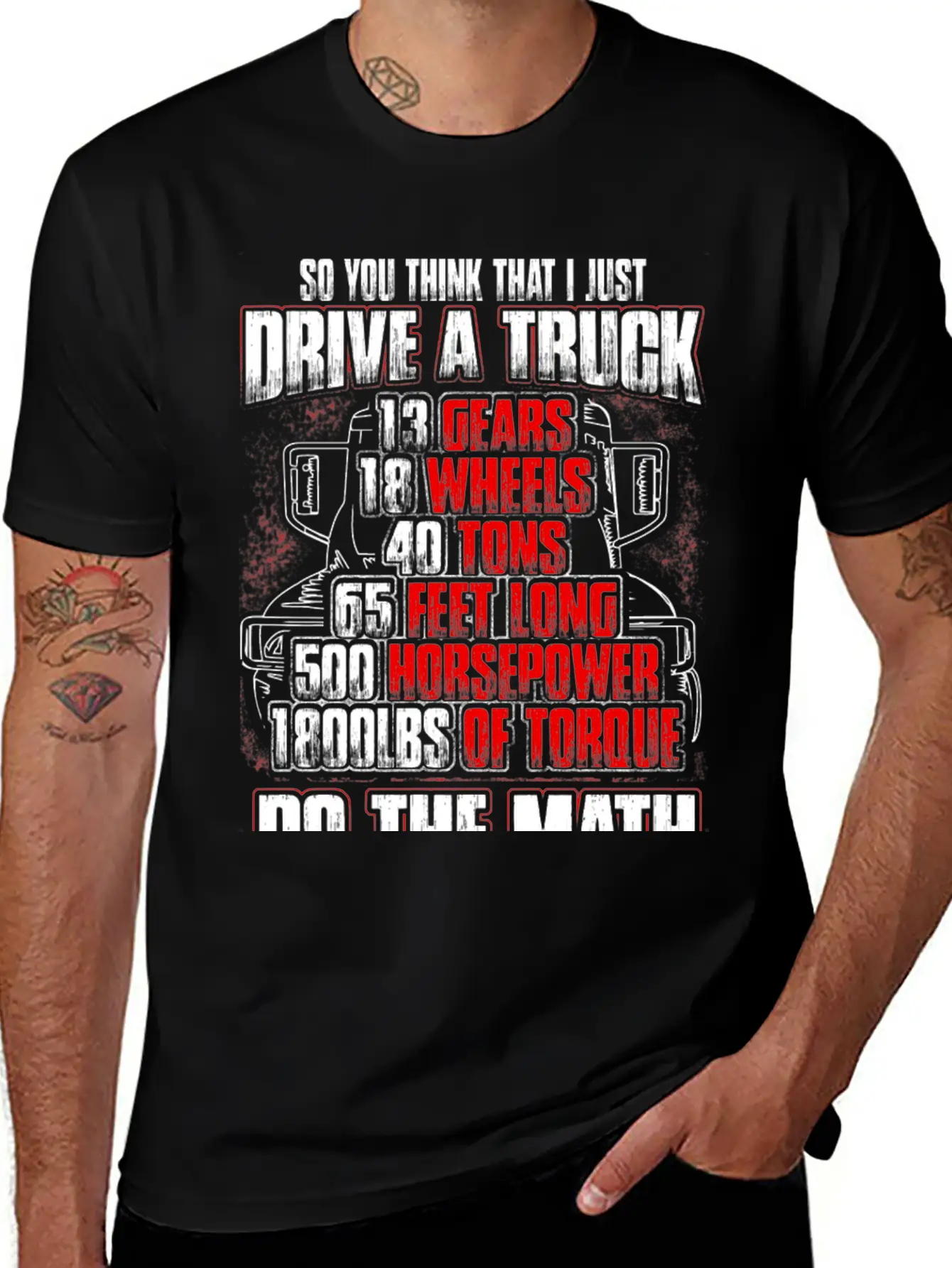Truck Driver - So You Think That I Just Drive Soft Cotton Short Sleeve Tee ¨C Unisex Wardrobe Staple