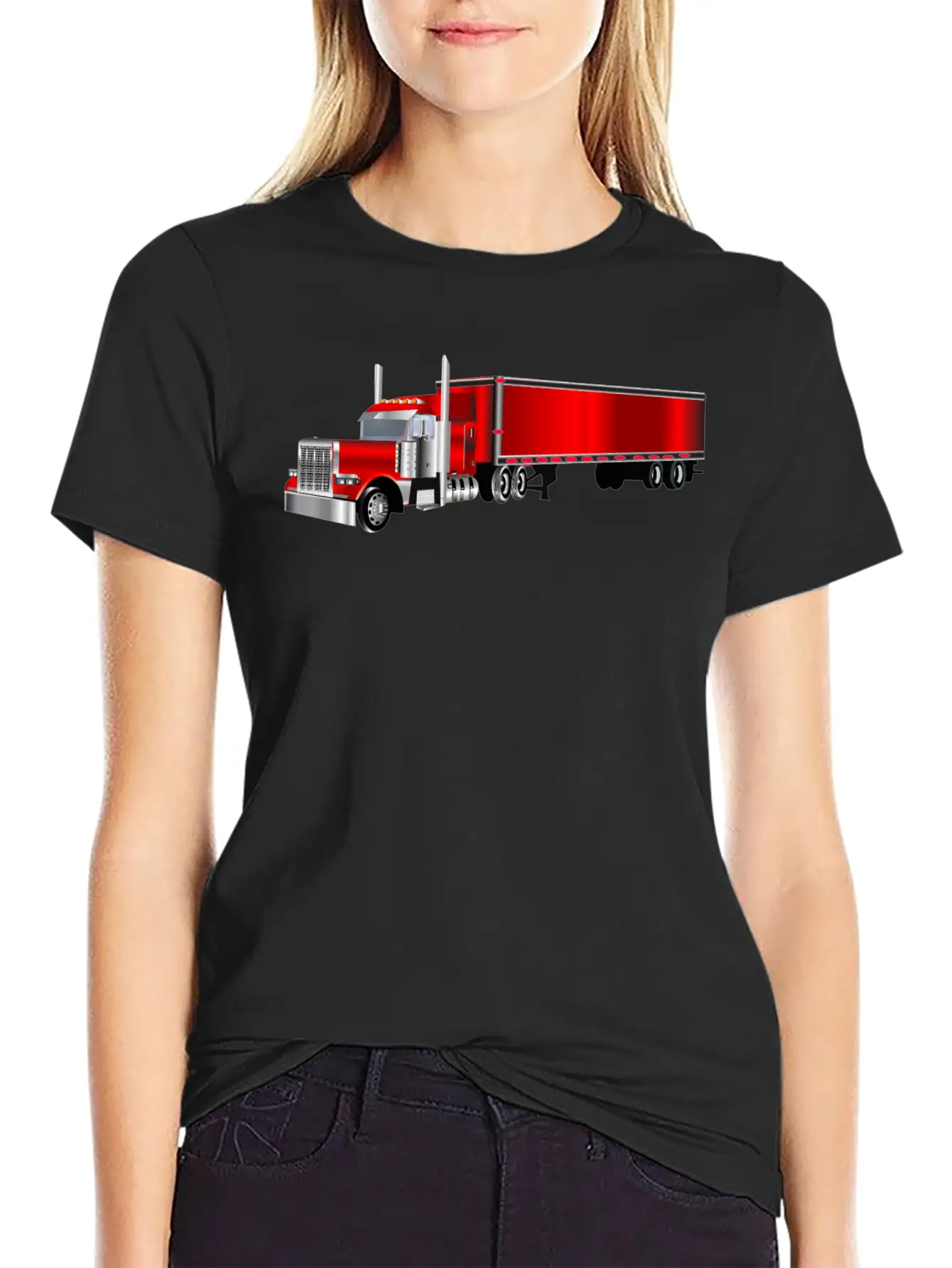 Trucking Basic Graphic T-Shirt ¨C Daily Comfort In Soft Cotton