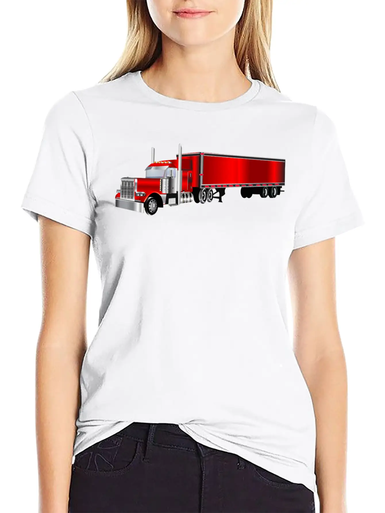 Trucking Basic Graphic T-Shirt ¨C Daily Comfort In Soft Cotton