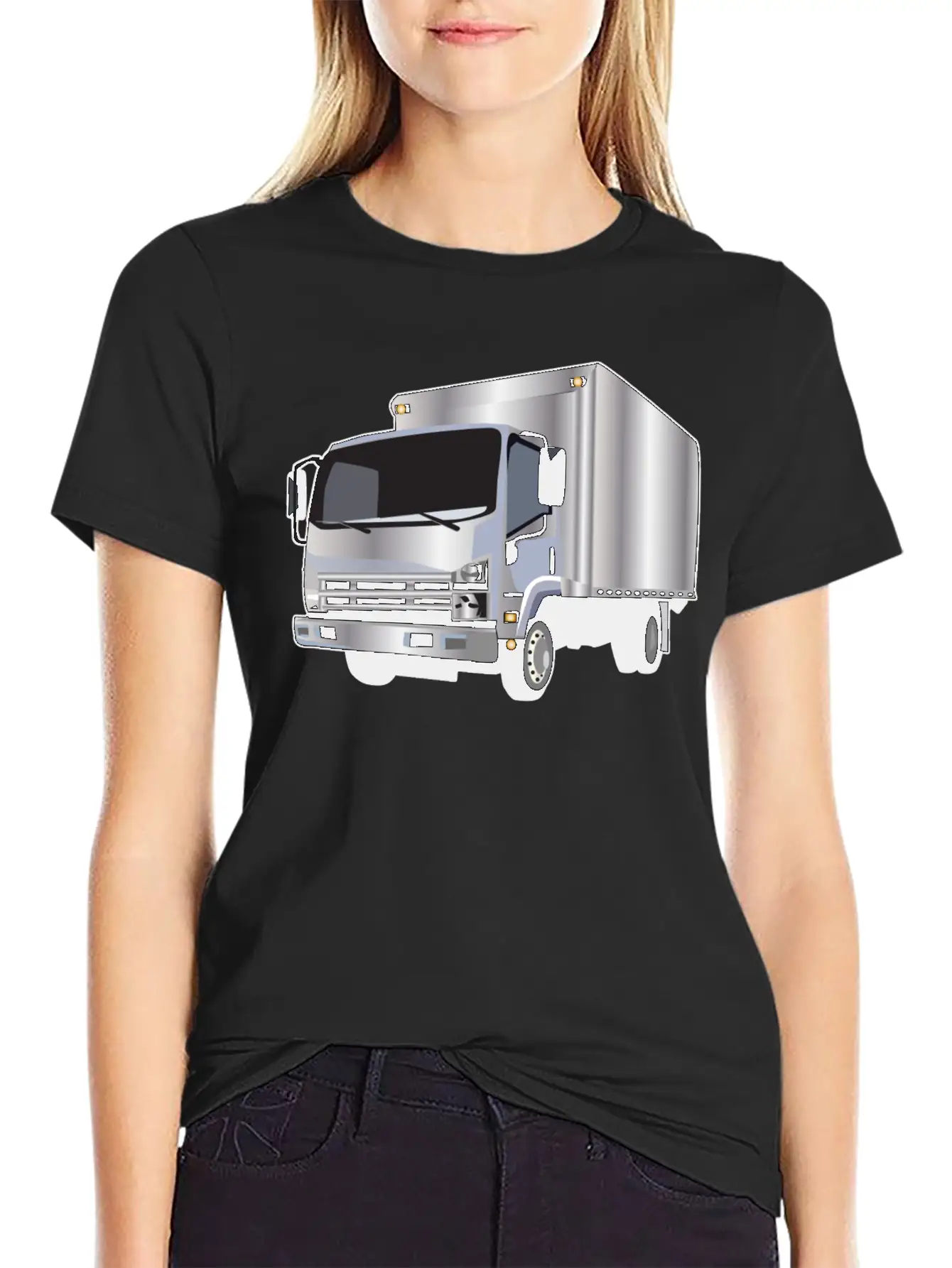 Trucking Unisex Casual T-Shirt ¨C Clean Design For Daily Comfort