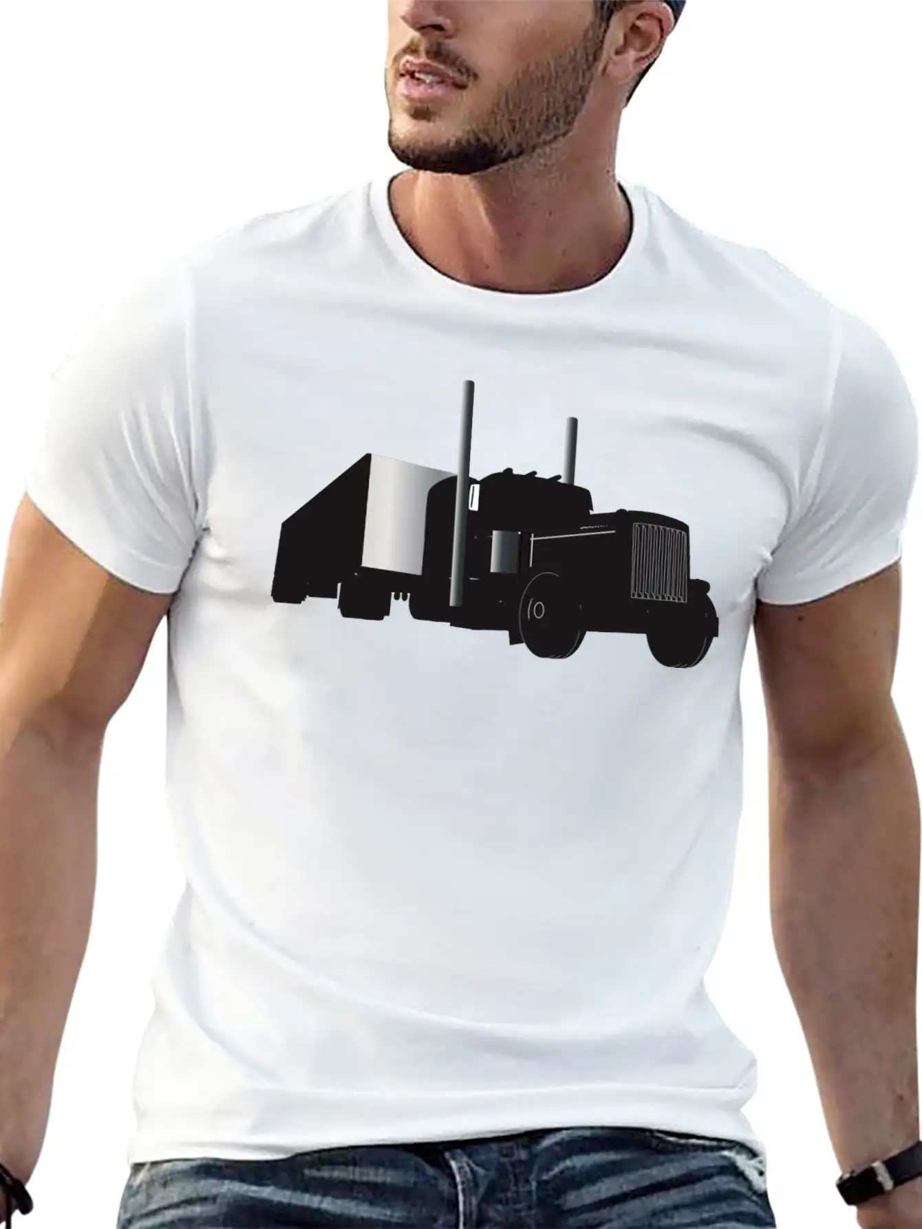 Trucking,Truckers,American Truckers,Diesel T-shirt Soft Cotton Short Sleeve Tee ¨C Unisex Wardrobe Staple