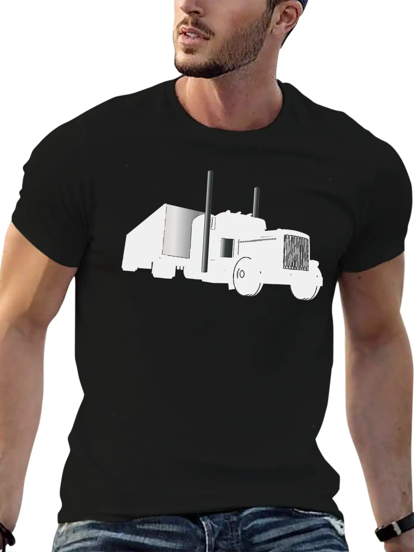 Trucking,Truckers,American Truckers,Diesel T-shirt Soft Cotton Short Sleeve Tee ¨C Unisex Wardrobe Staple