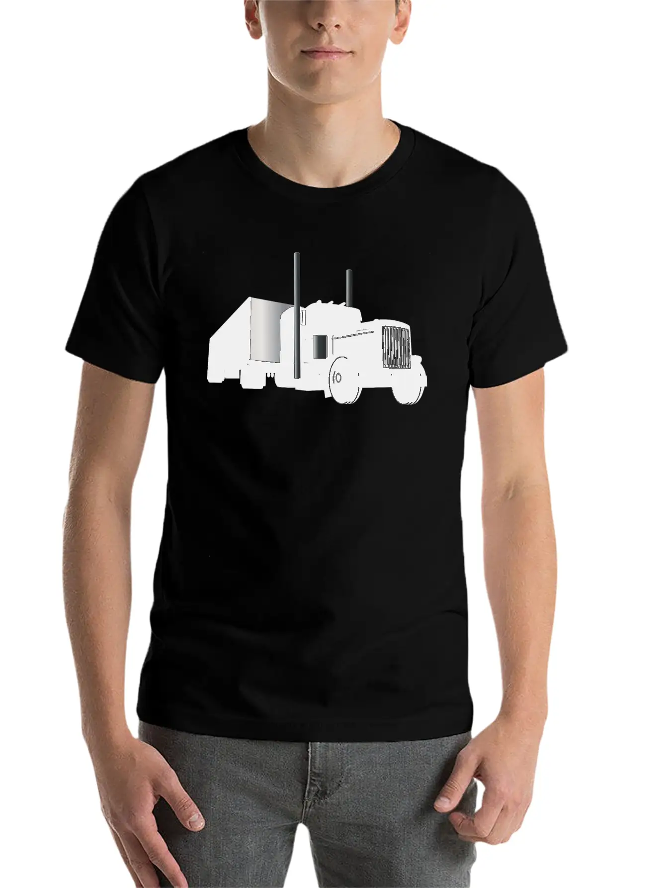 Trucking,Truckers,American Truckers,Diesel T-shirt Soft Cotton Short Sleeve Tee ¨C Unisex Wardrobe Staple