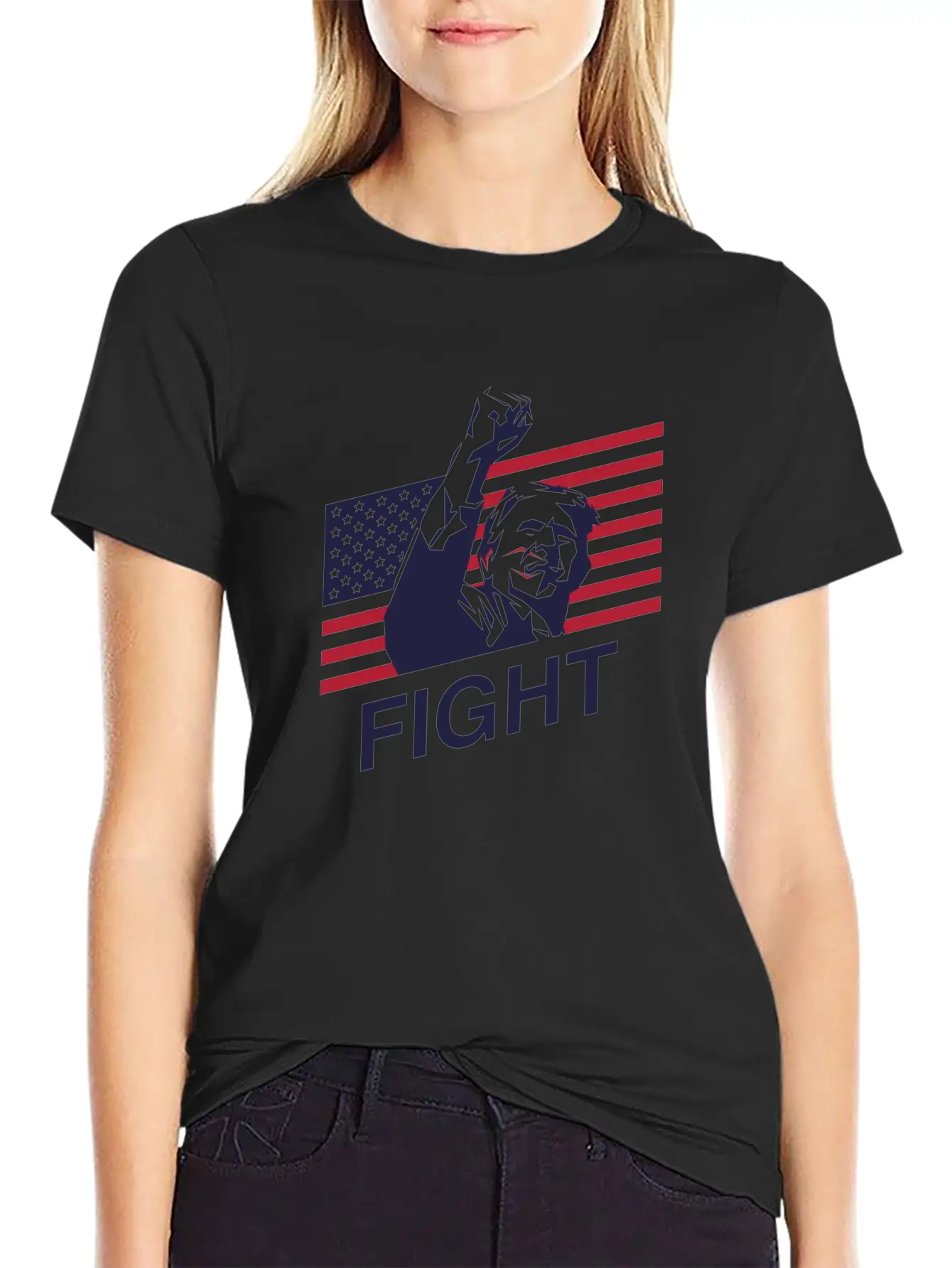 Trump: The Patriot's Fight Soft Cotton Short Sleeve Tee ¨C Unisex Wardrobe Staple