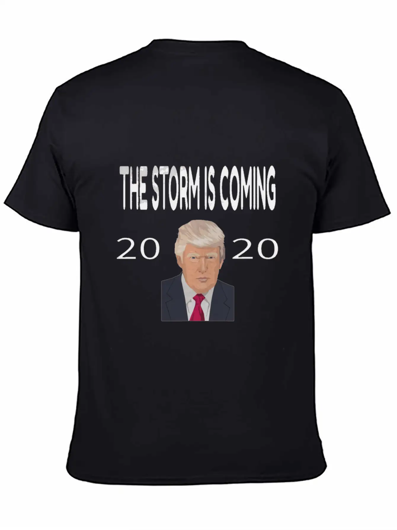 Trump The Storm Is Coming 2020 Essential Cotton Tee For Daily Outfits ¨C Unisex Style