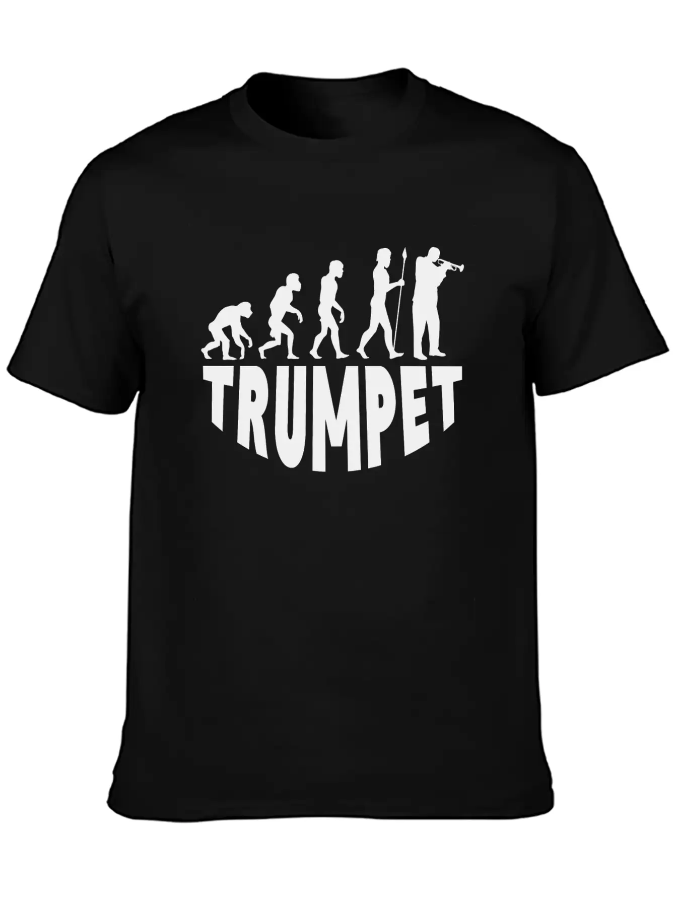Trumpet Evolution Soft Cotton Short Sleeve Tee ¨C Unisex Wardrobe Staple