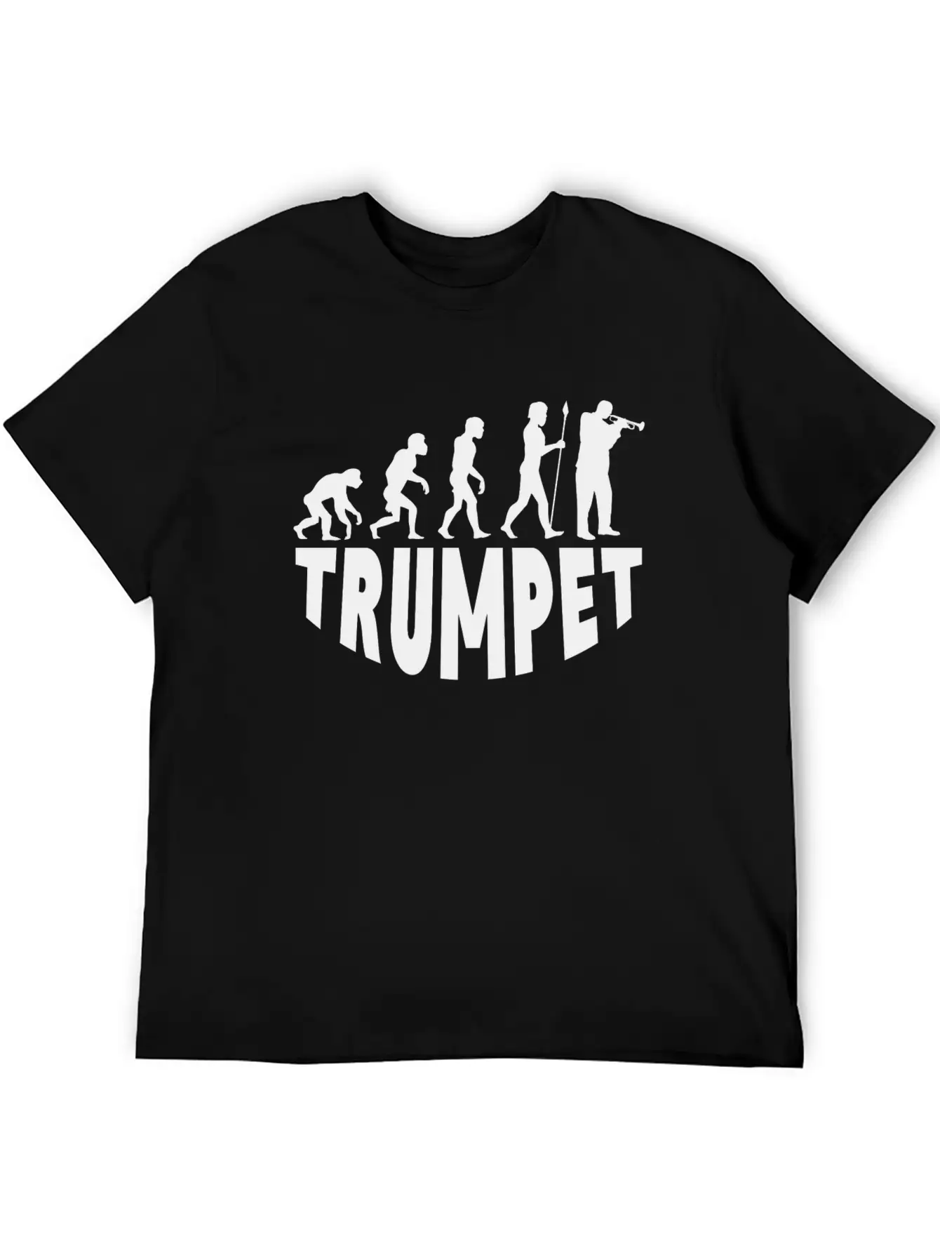 Trumpet Evolution Soft Cotton Short Sleeve Tee ¨C Unisex Wardrobe Staple