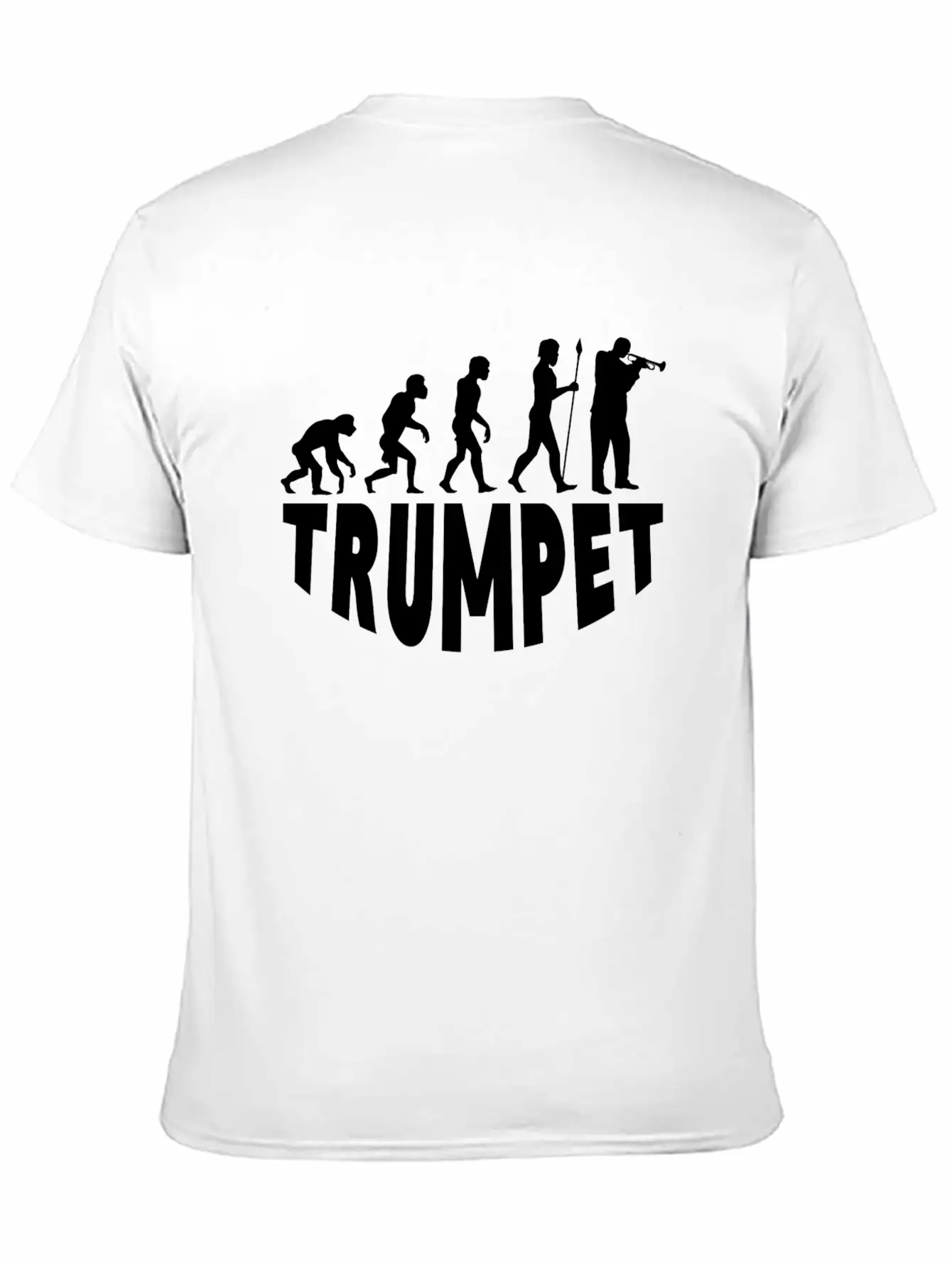 Trumpet Evolution Soft Cotton Short Sleeve Tee ¨C Unisex Wardrobe Staple