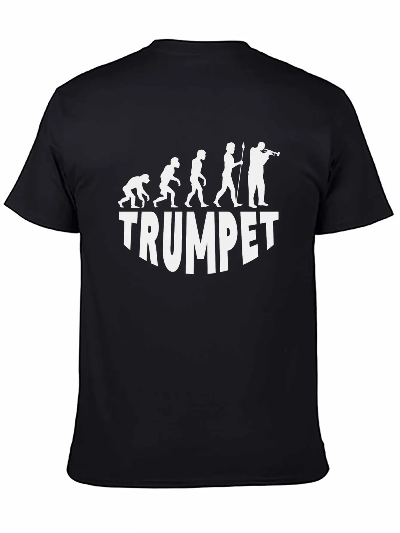 Trumpet Evolution Soft Cotton Short Sleeve Tee ¨C Unisex Wardrobe Staple