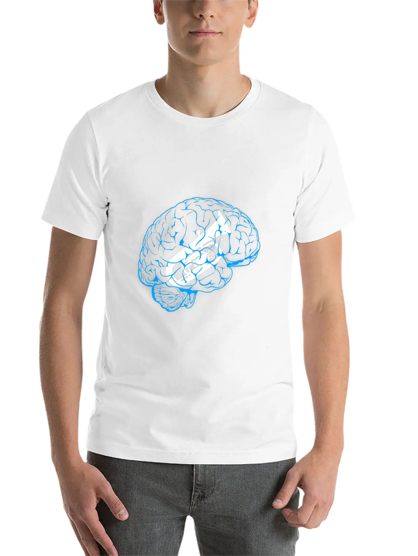 Trumpet In The Brain Soft Cotton Short Sleeve Tee ¨C Unisex Wardrobe Staple