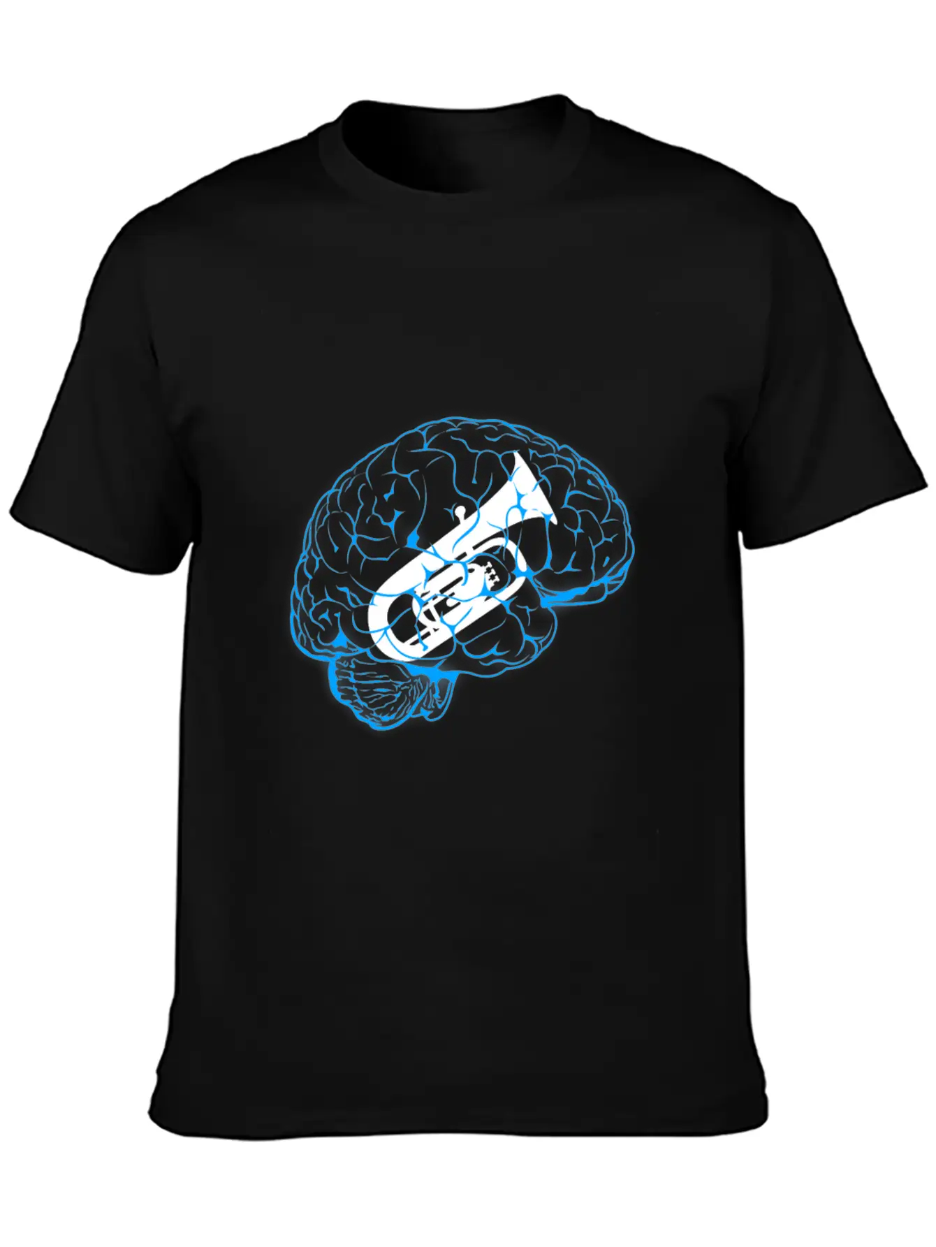 Trumpet In The Brain Soft Cotton Short Sleeve Tee ¨C Unisex Wardrobe Staple