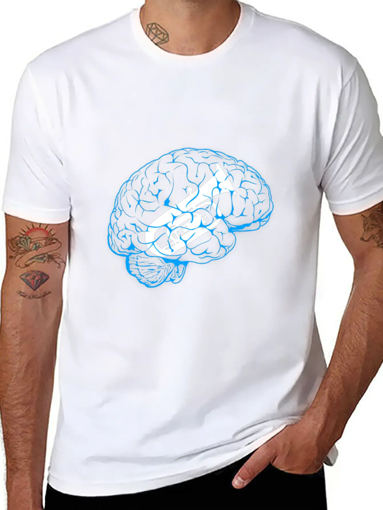Trumpet In The Brain Soft Cotton Short Sleeve Tee ¨C Unisex Wardrobe Staple