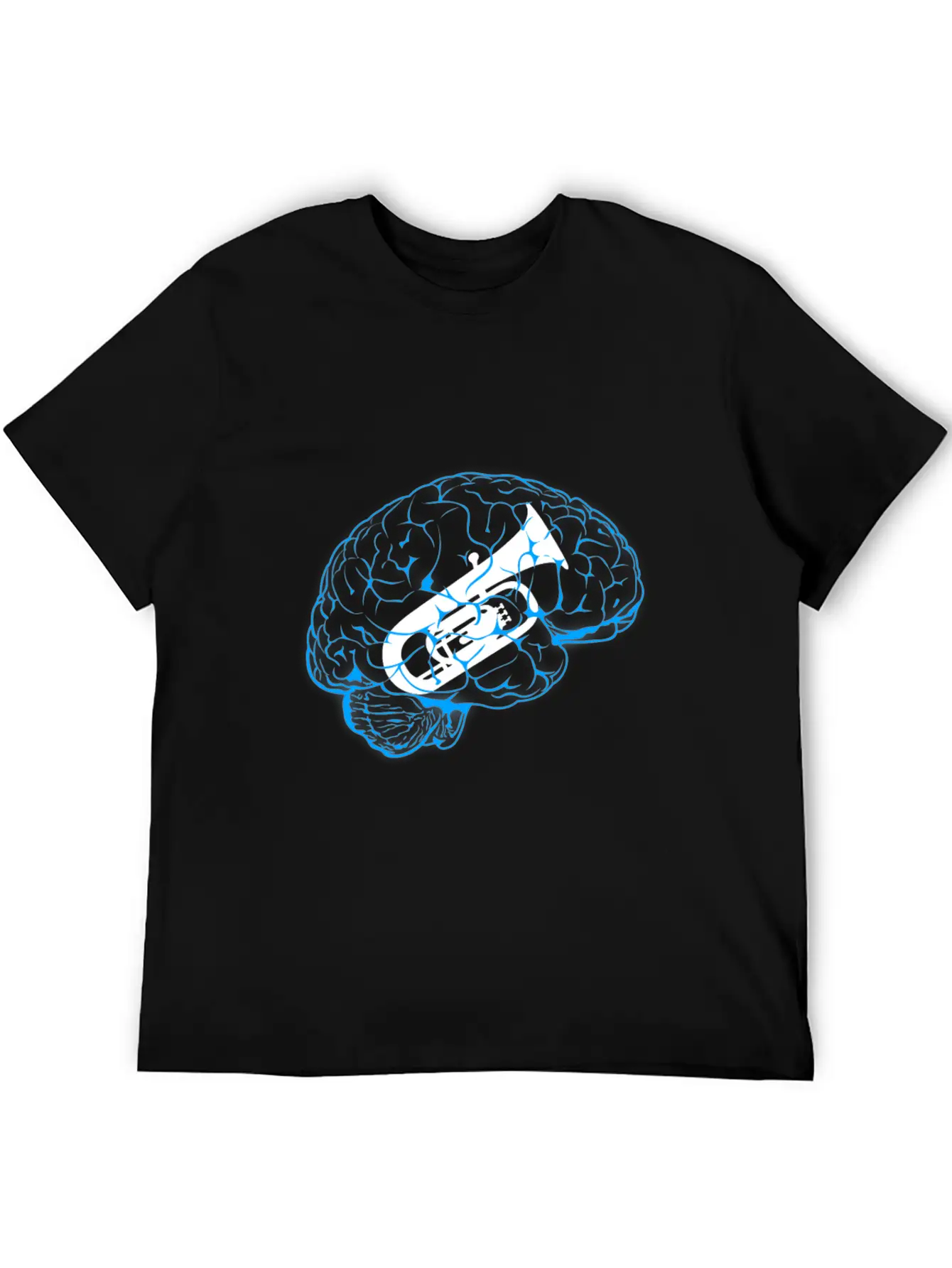 Trumpet In The Brain Soft Cotton Short Sleeve Tee ¨C Unisex Wardrobe Staple