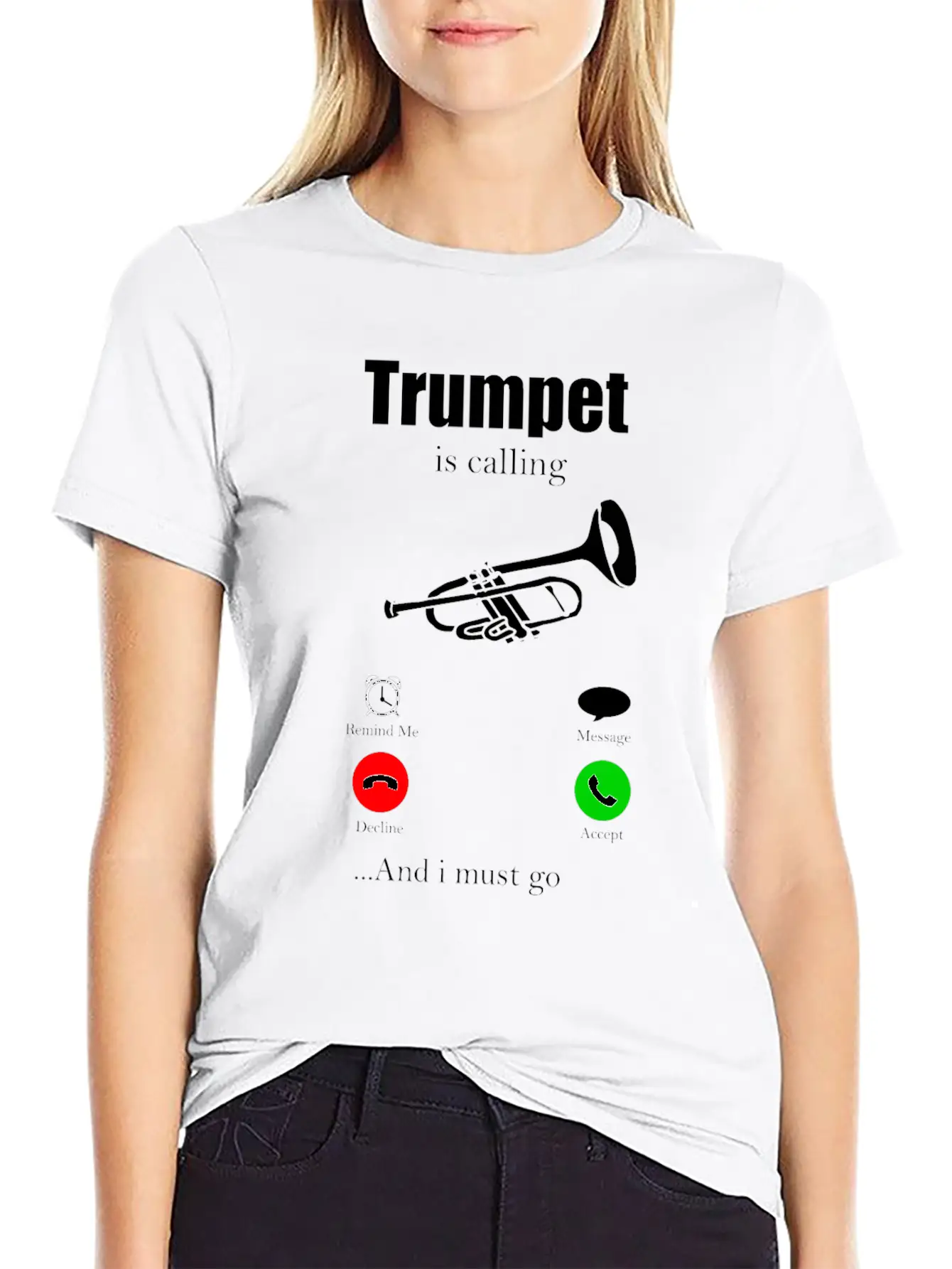 Trumpet Orchestra Gift For Musician Instrument Soft Cotton Short Sleeve Tee ¨C Unisex Wardrobe Staple
