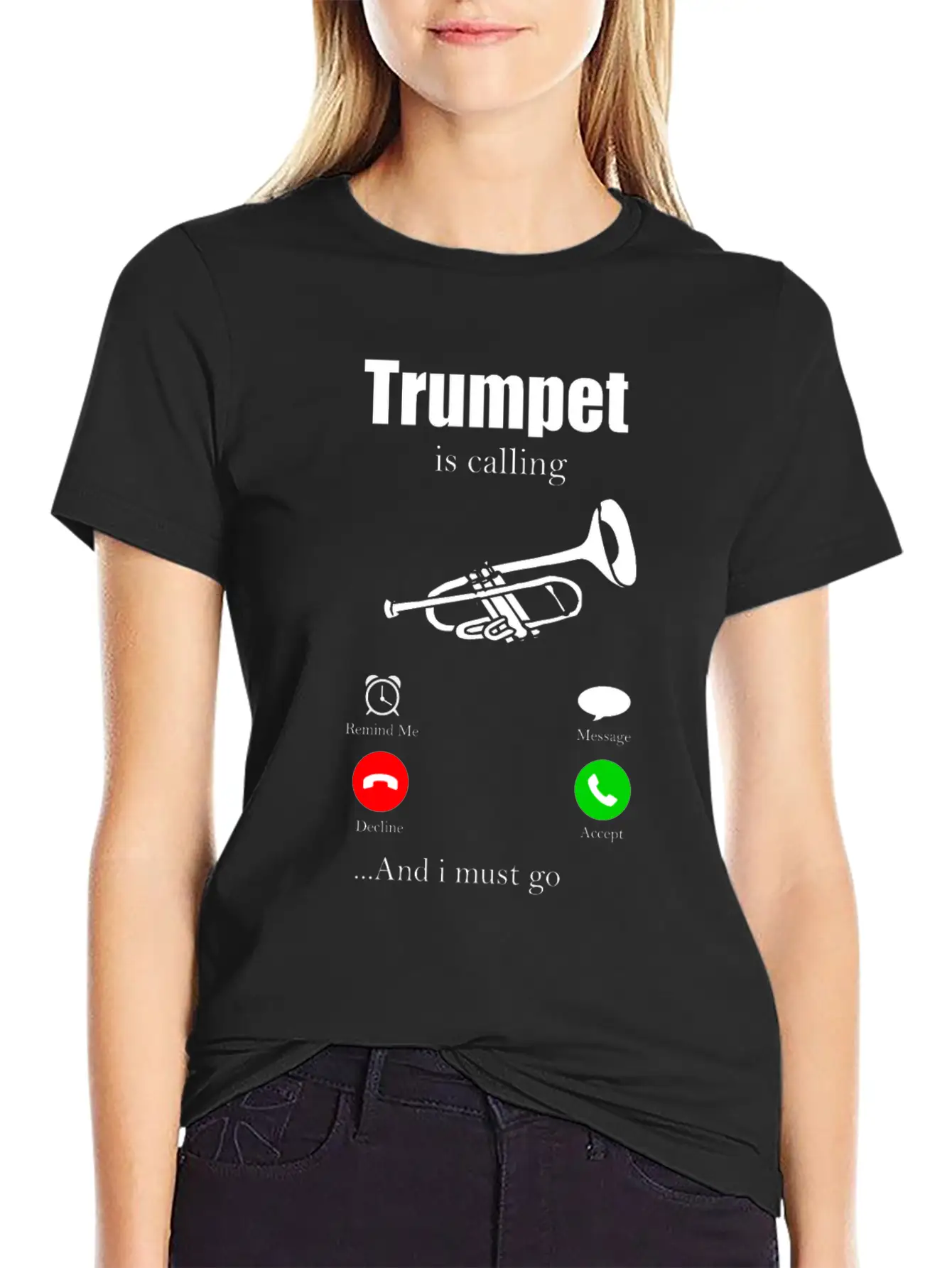 Trumpet Orchestra Gift For Musician Instrument Soft Cotton Short Sleeve Tee ¨C Unisex Wardrobe Staple