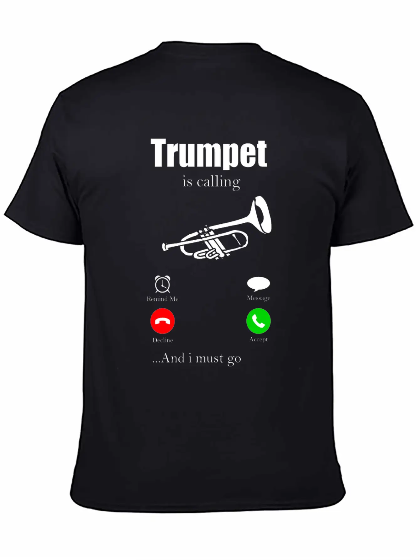 Trumpet Orchestra Gift For Musician Instrument Soft Cotton Short Sleeve Tee ¨C Unisex Wardrobe Staple