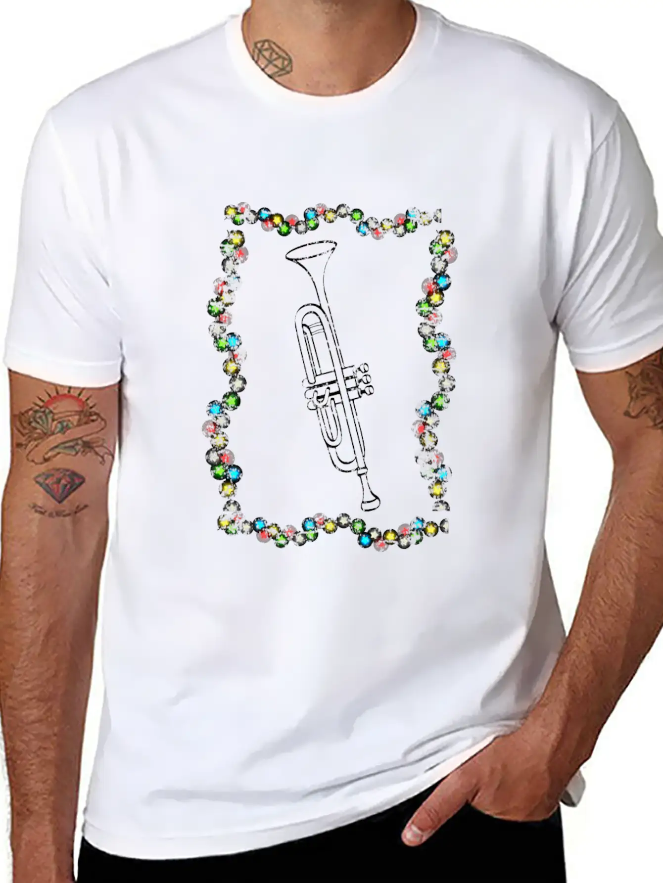 Trumpet Soft Cotton Short Sleeve Tee ¨C Unisex Wardrobe Staple