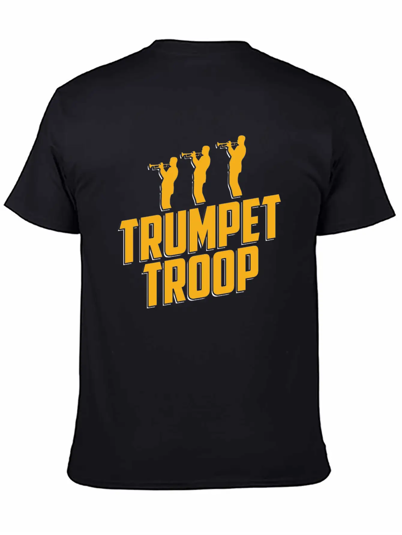 Trumpet Trumpeter Jazz Music Marching Band Basic Graphic T-Shirt ¨C Daily Comfort In Soft Cotton